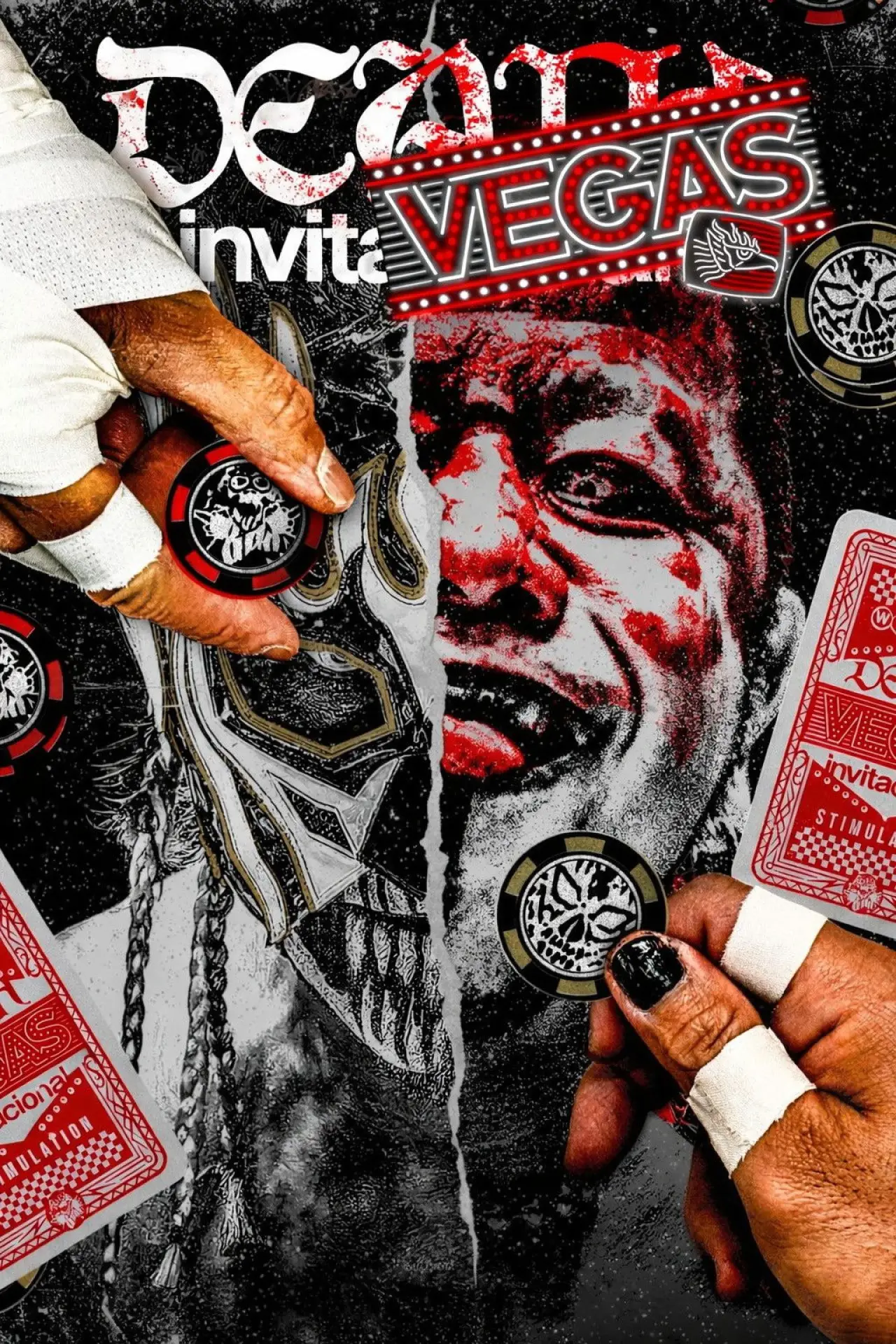 Plakat filmowy "NJPW Death Vegas Invitational"