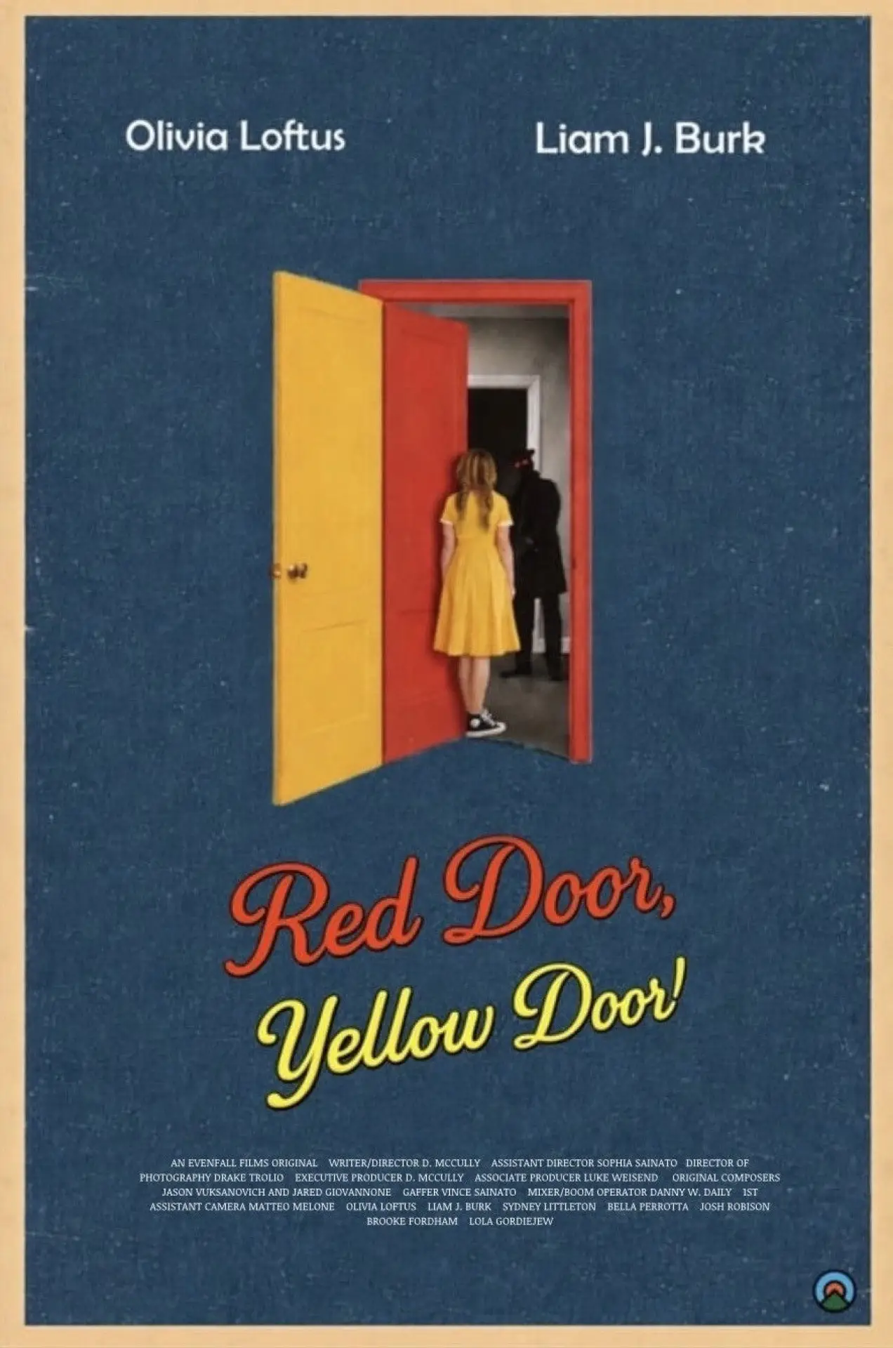 Plakat filmowy "Red Door, Yellow Door!"
