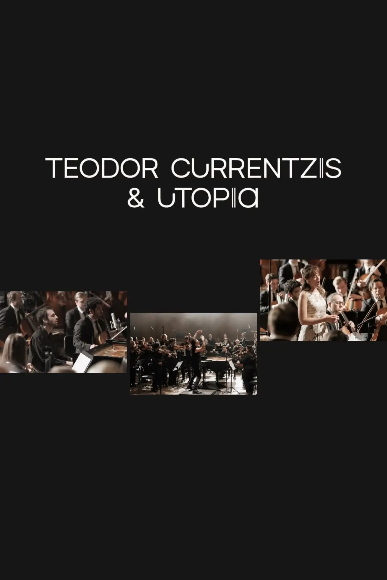 Plakat filmowy "Teodor Currentzis conducts Brahms and Mahler"
