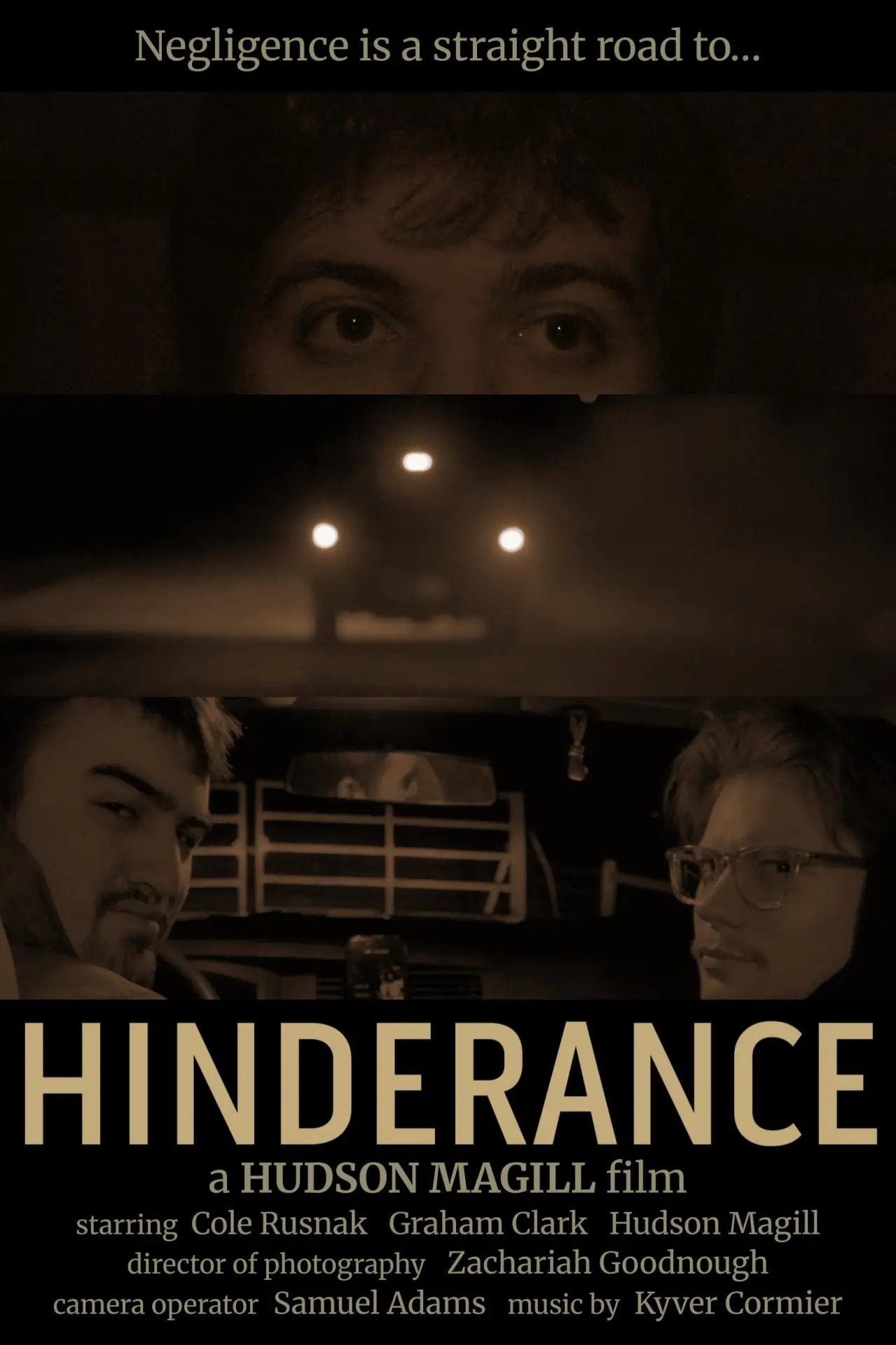 Plakat filmowy "Hinderance"