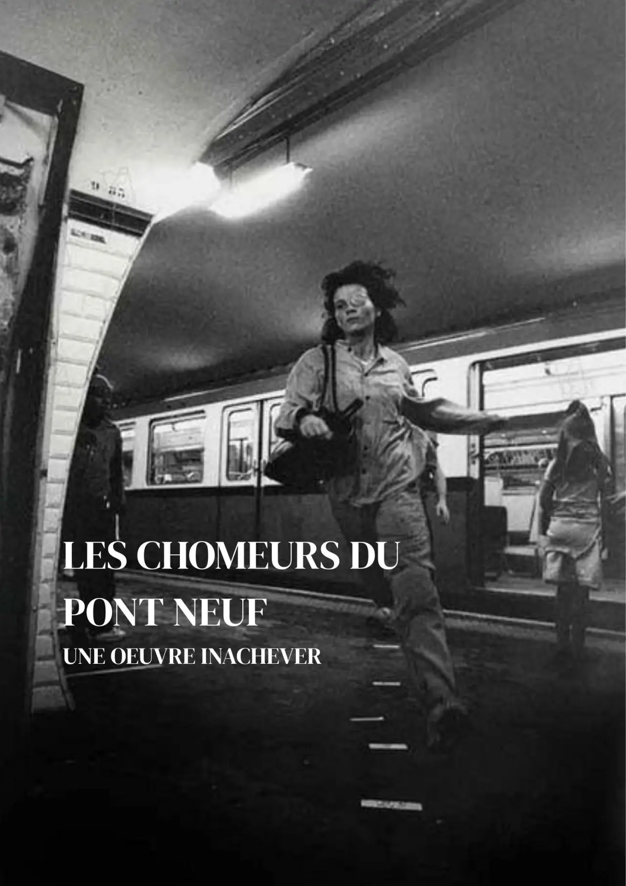 Plakat filmowy "Les Chômeurs du Pont Neuf"
