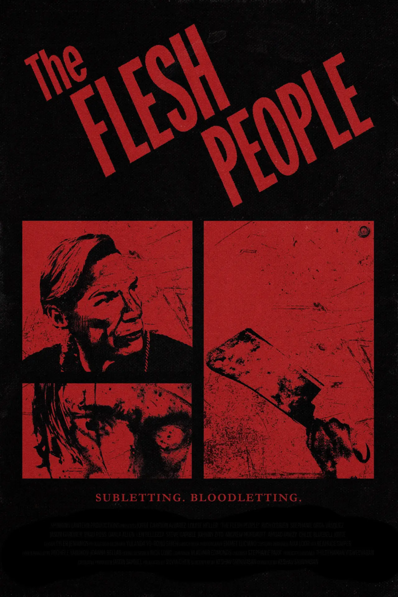 Plakat filmowy "The Flesh People"