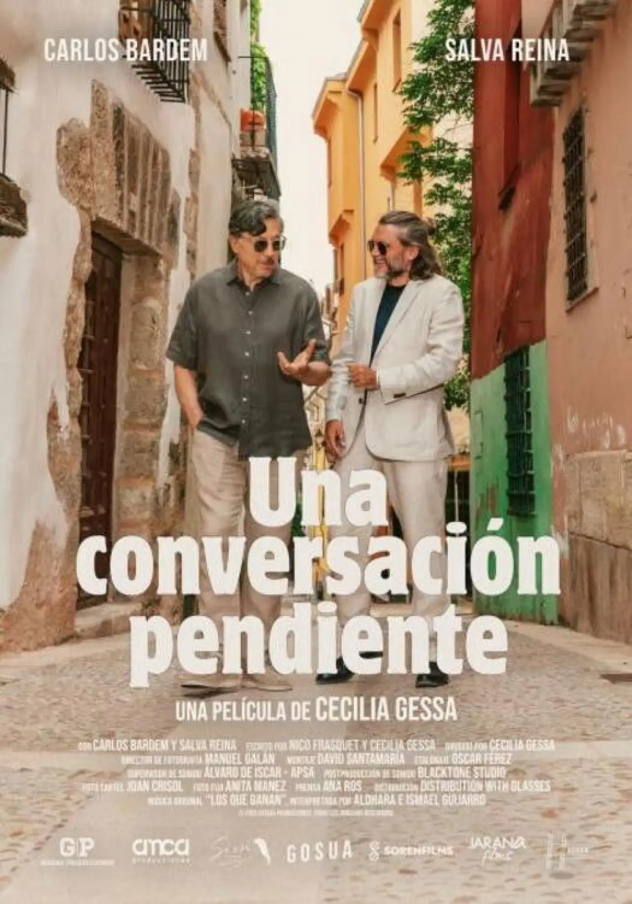 Plakat filmowy "Una conversación pendiente"