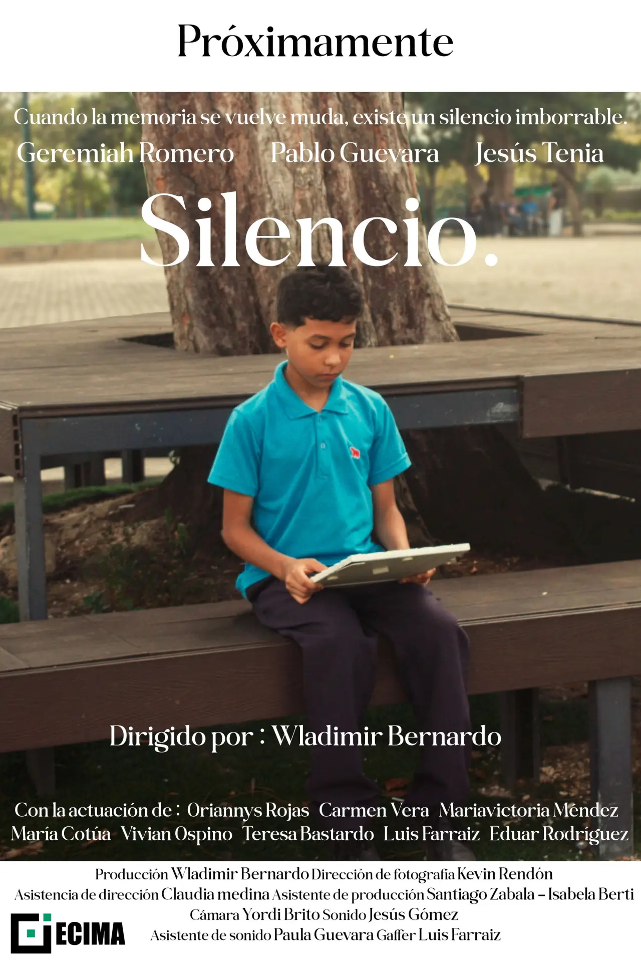 Plakat filmowy "Silencio."