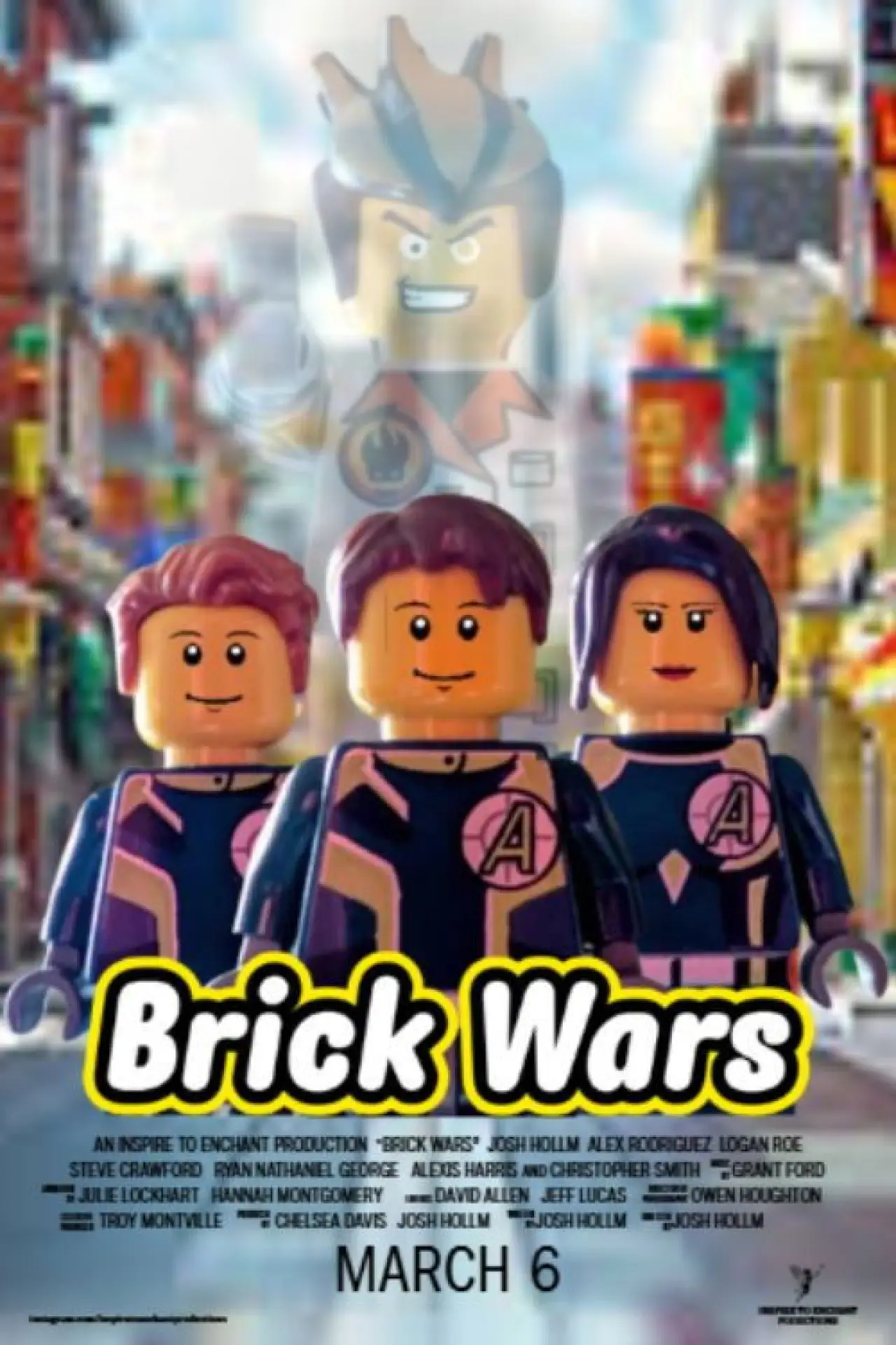 Plakat filmowy "Brick Wars"