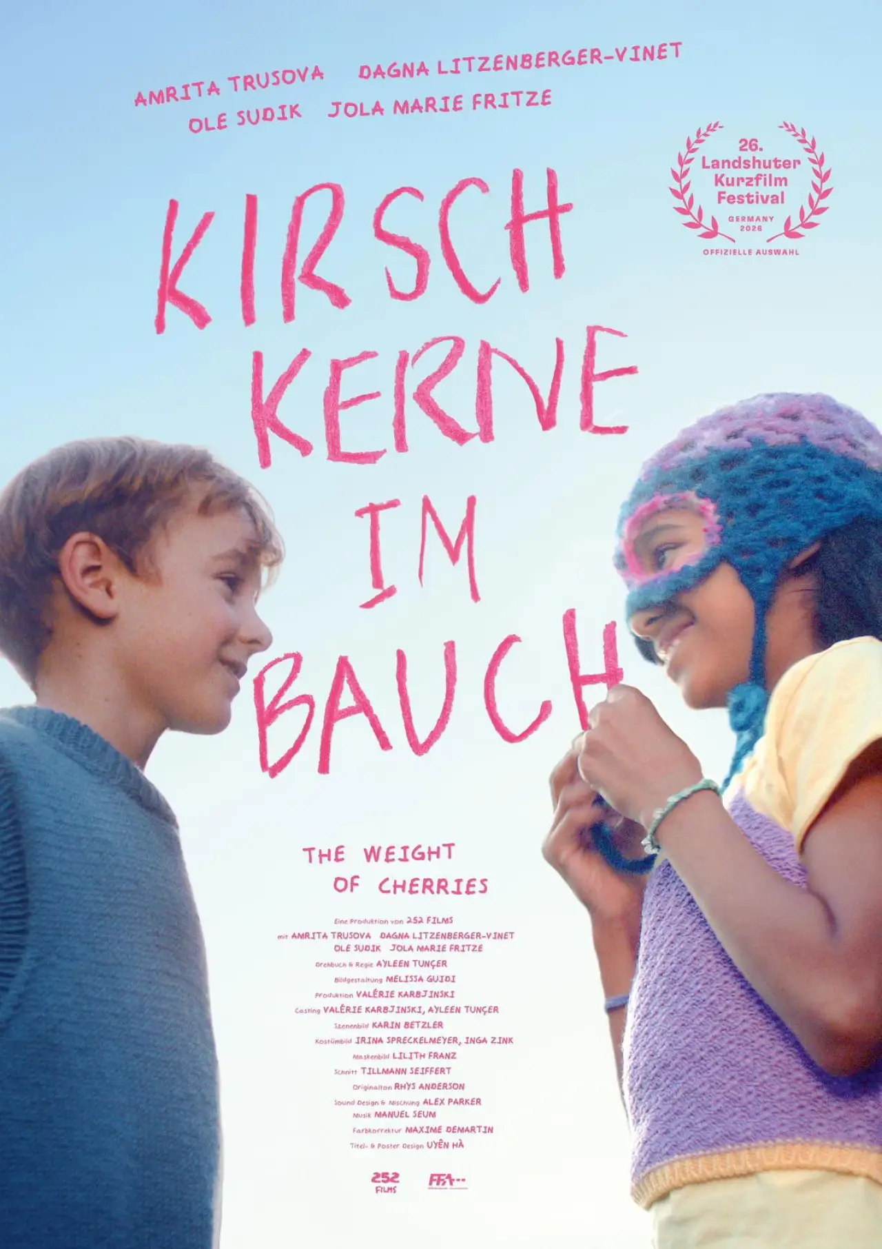 Plakat filmowy "Kirschkerne im Bauch"