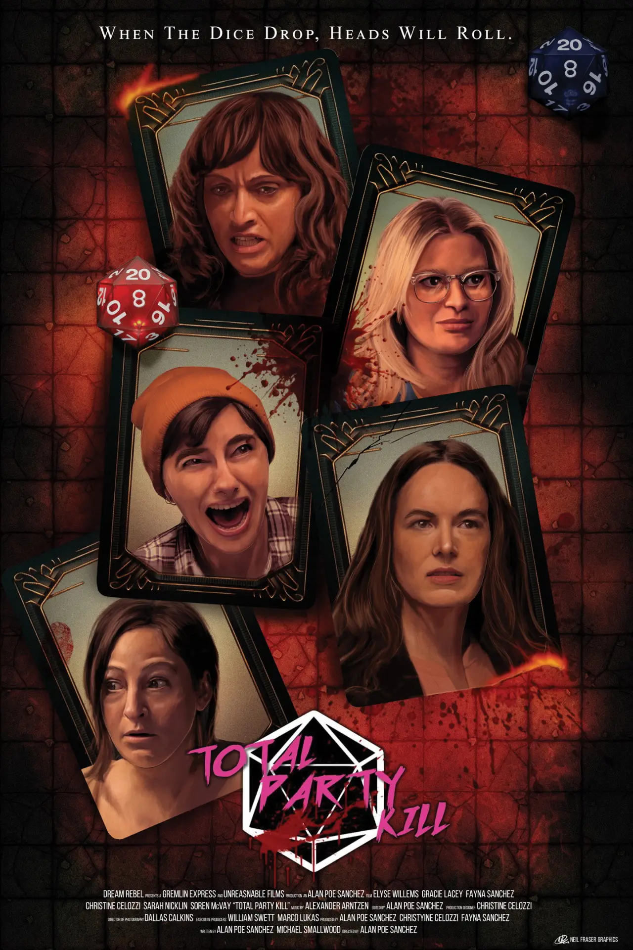 Plakat filmowy "Total Party Kill"