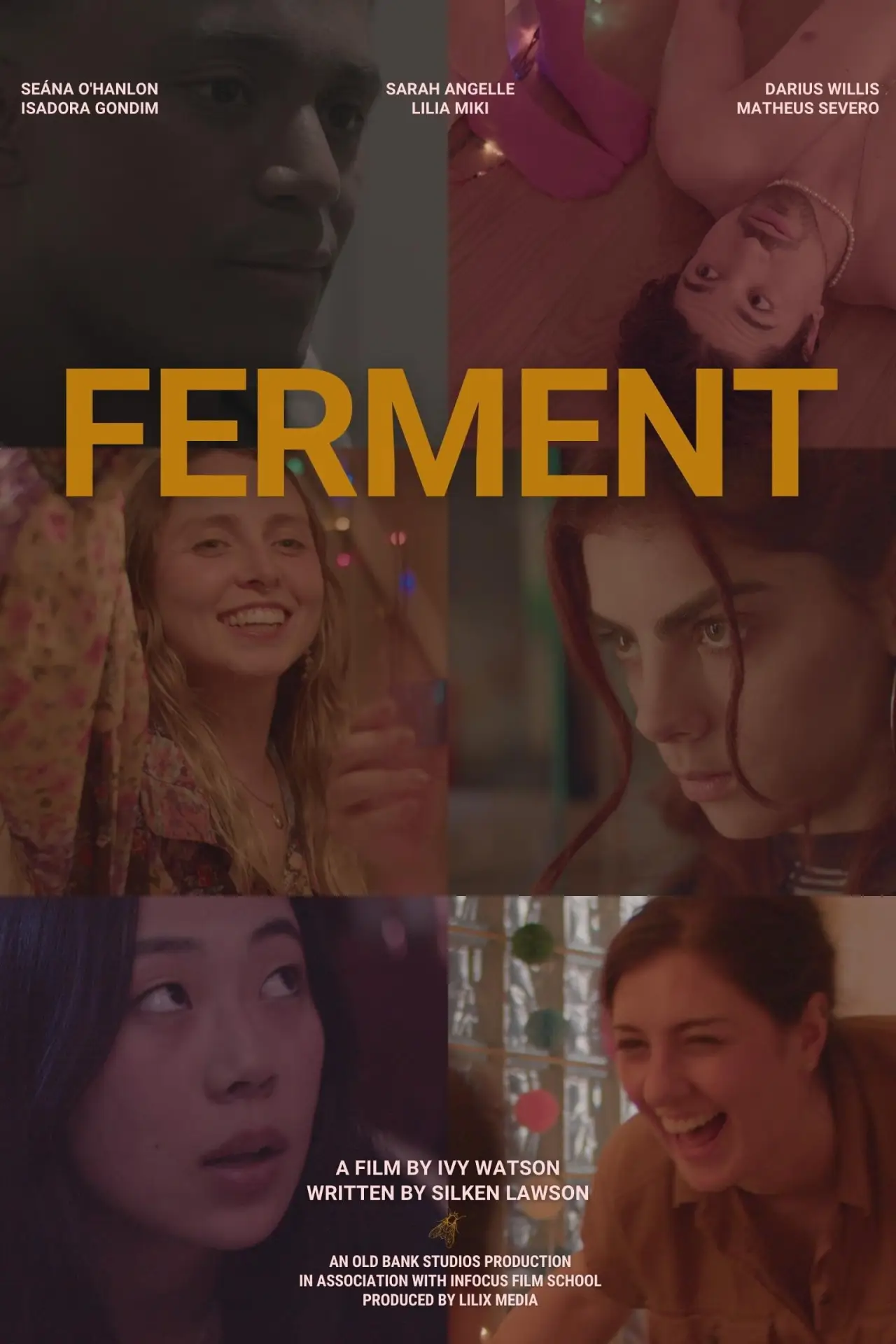 Plakat filmowy "Ferment"