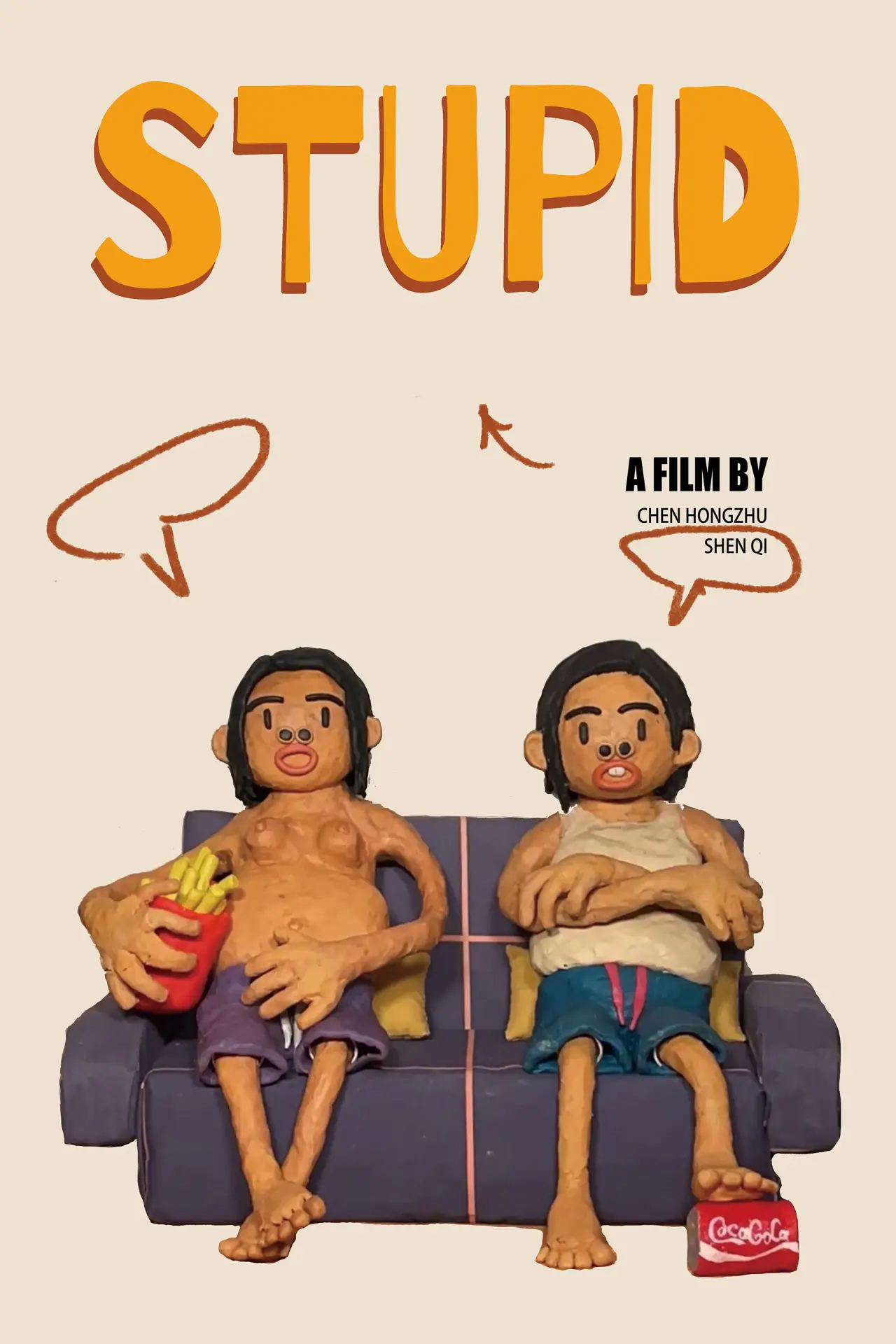 Plakat filmowy "STUPID"