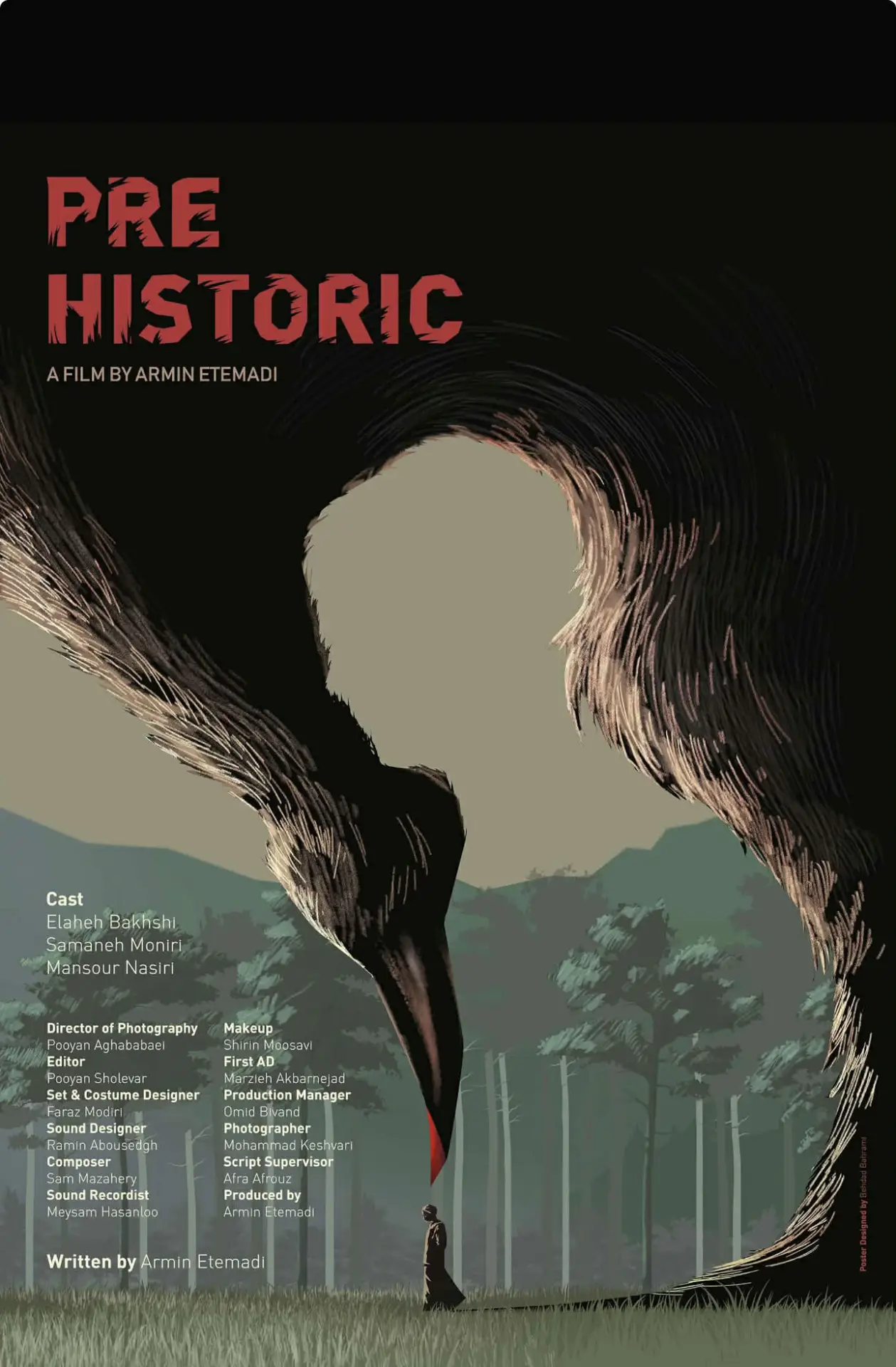 Plakat filmowy "Prehistoric"