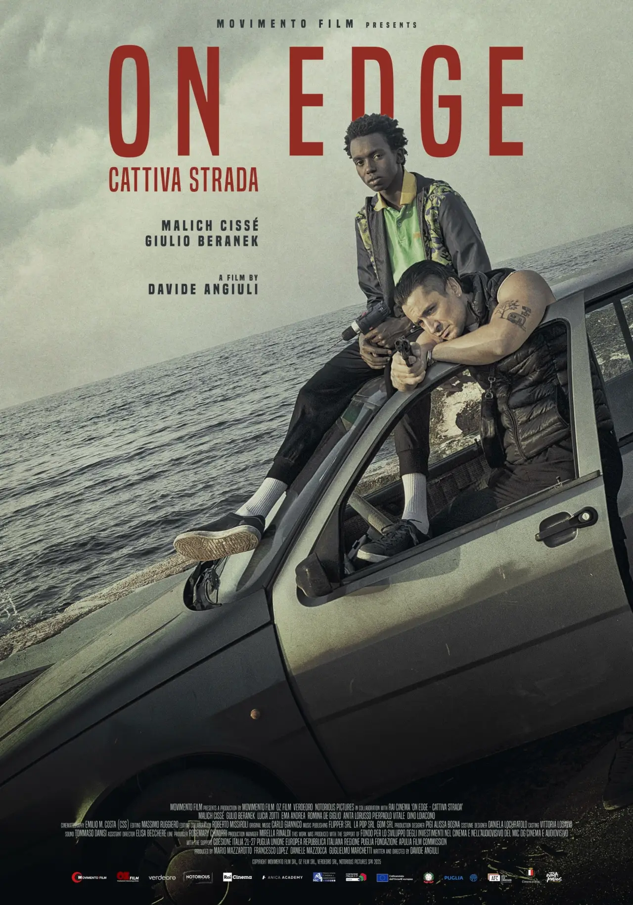 Plakat filmowy "Cattiva strada"