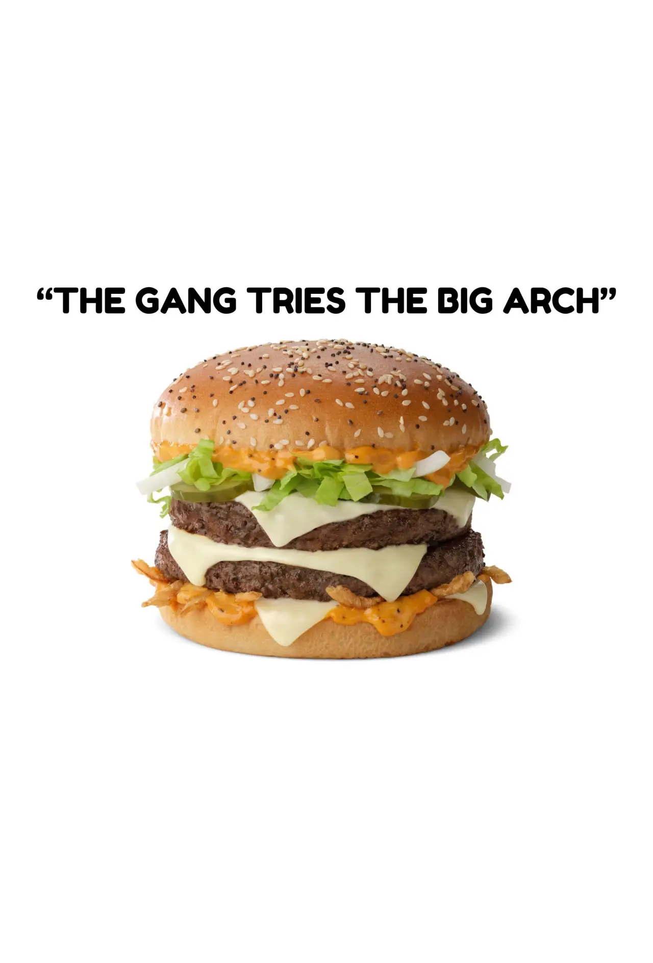 Plakat filmowy ""The Gang Tries The Big Arch""