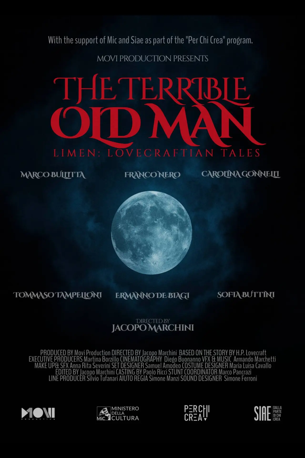 Plakat filmowy "Il Vecchio Terribile"