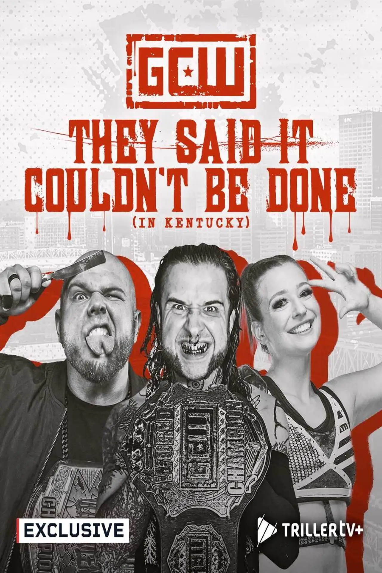 Plakat filmowy "GCW They Said It Couldn