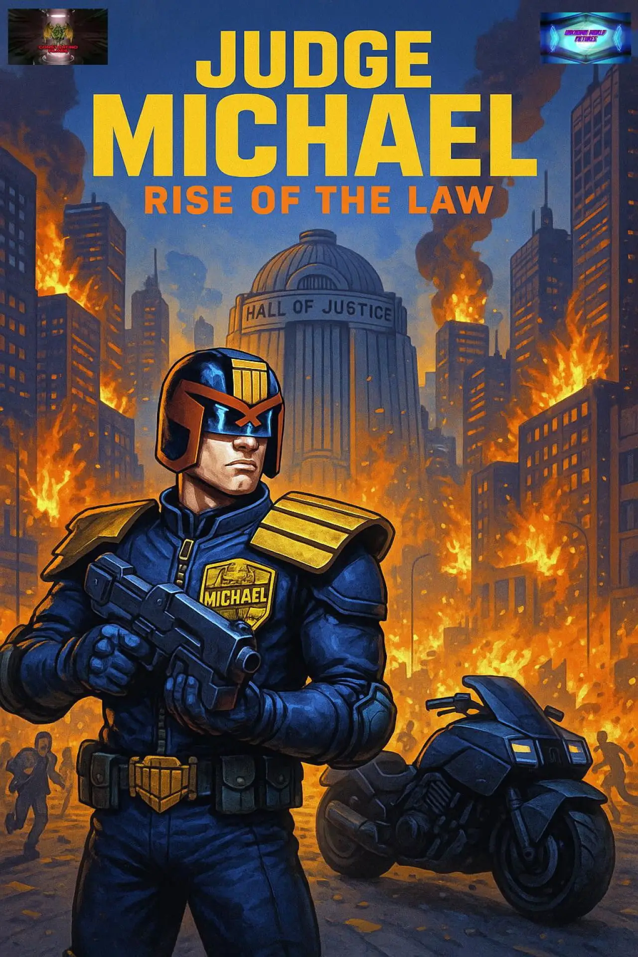 Plakat filmowy "Judge Michael - Rise of the Law"
