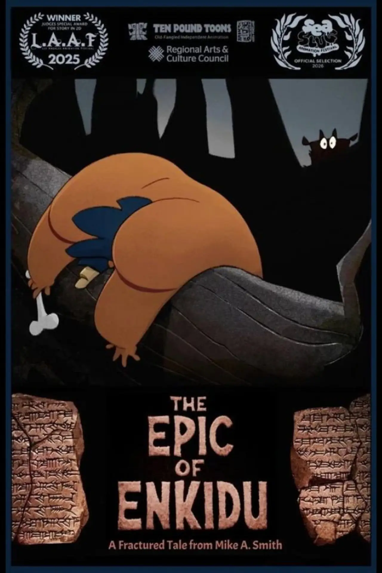 Plakat filmowy "The Epic of Enkidu"