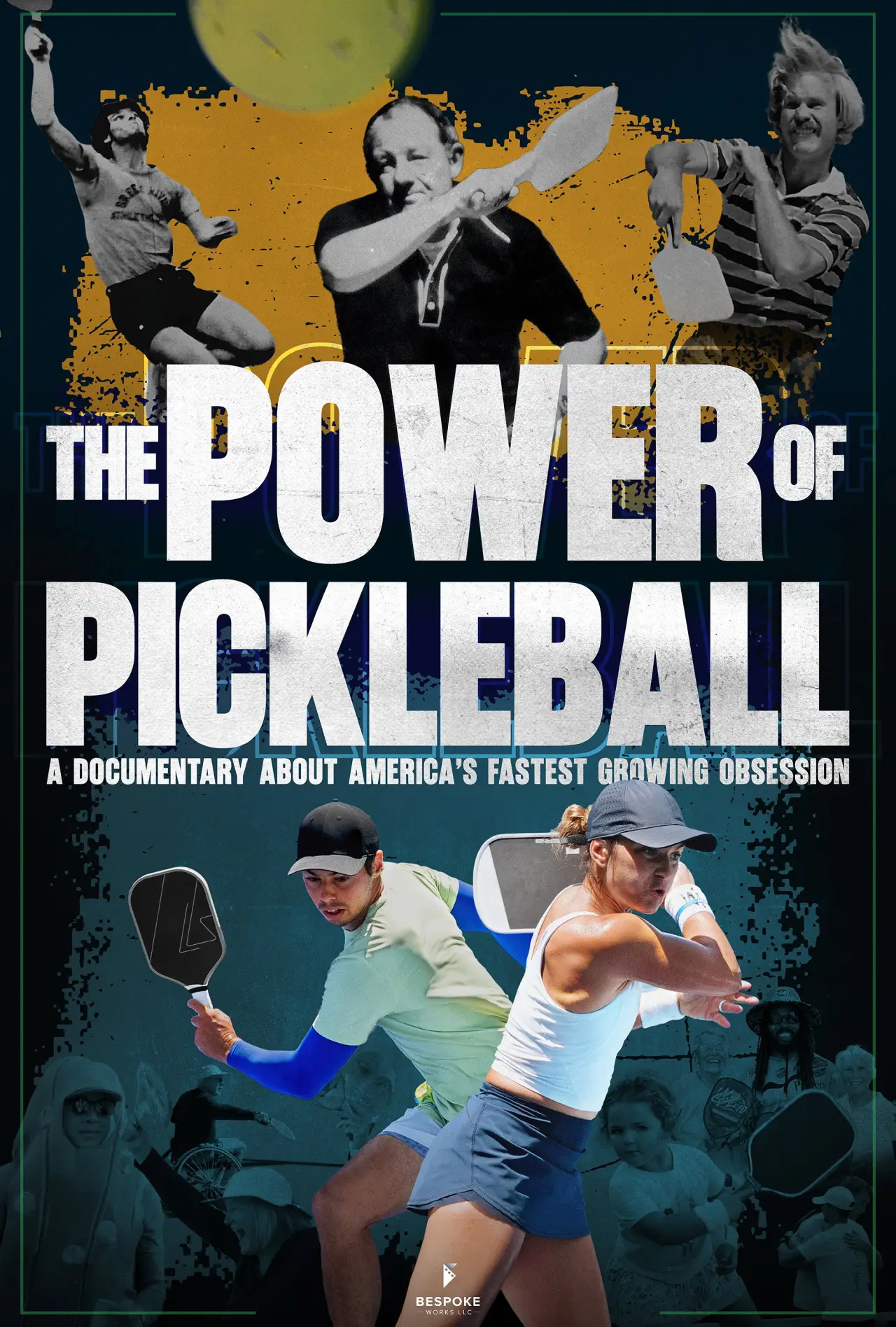 Plakat filmowy "The Power of Pickleball"