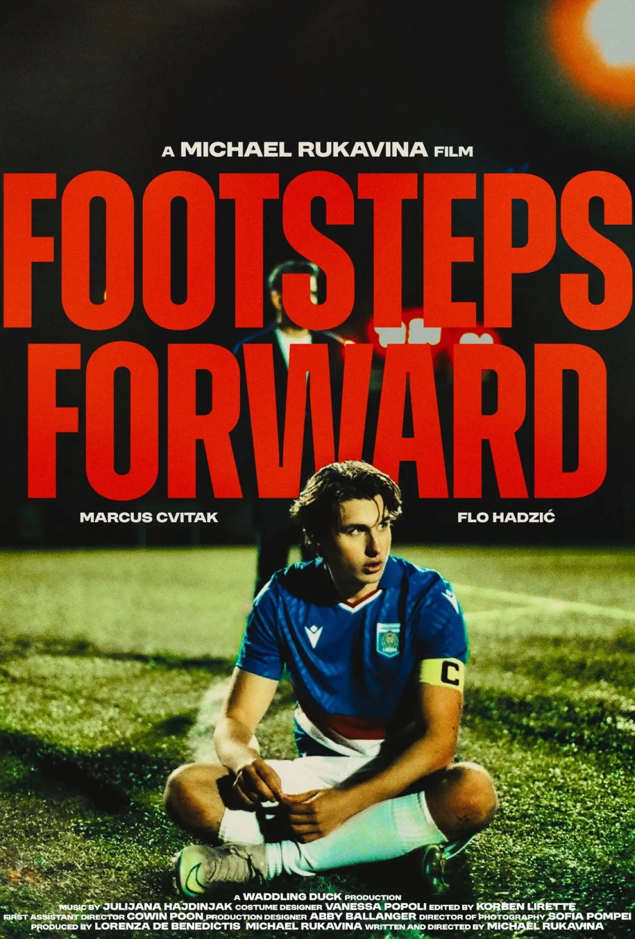 Plakat filmowy "Footsteps Forward"
