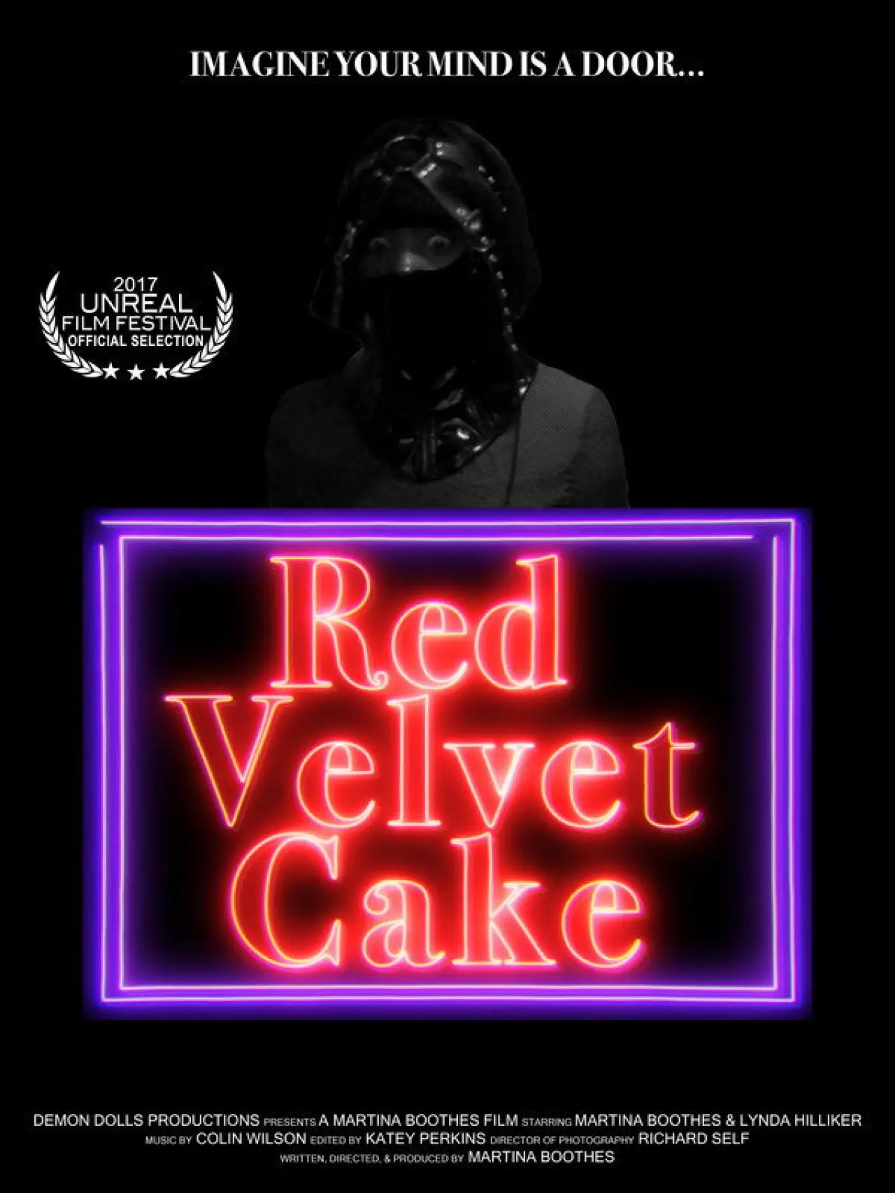 Plakat filmowy "Red Velvet Cake"
