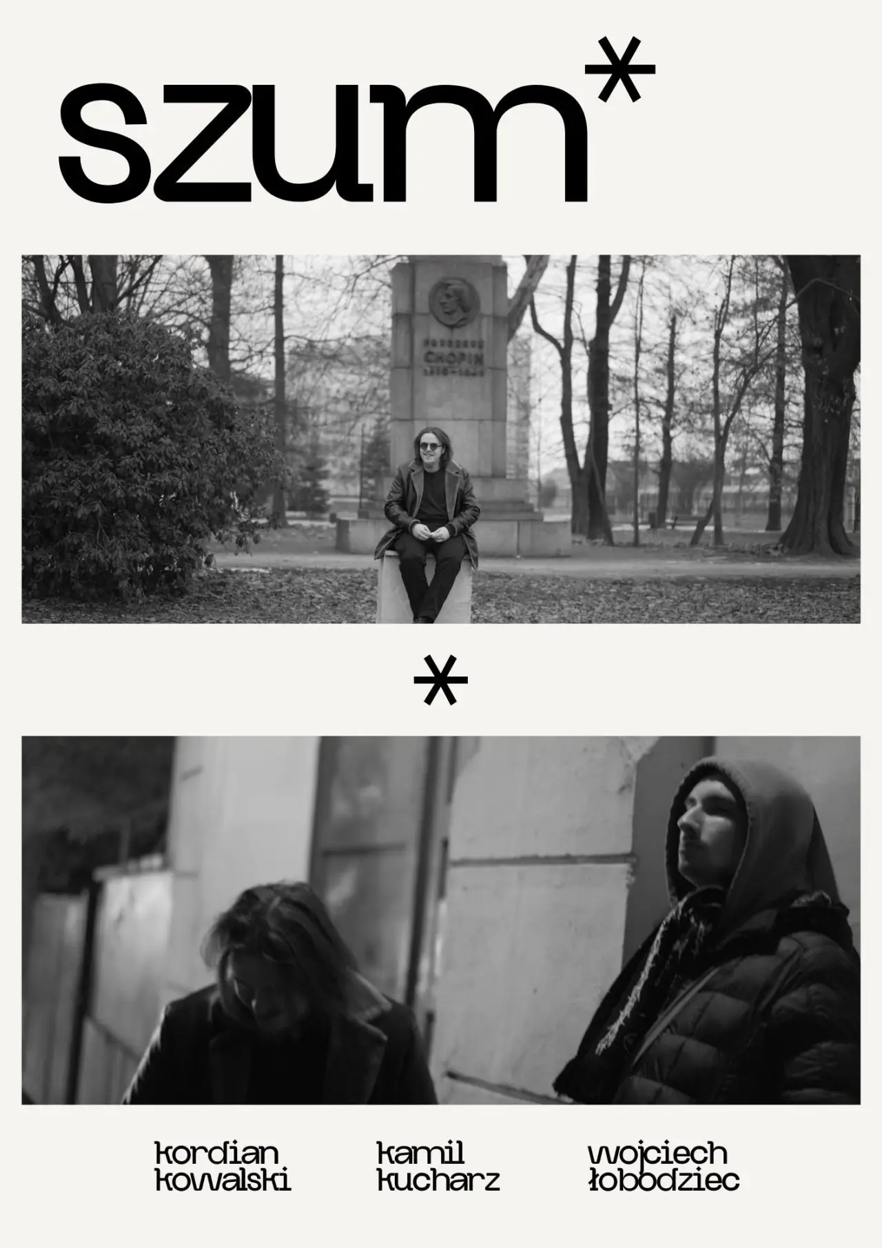 Plakat filmowy "szum"