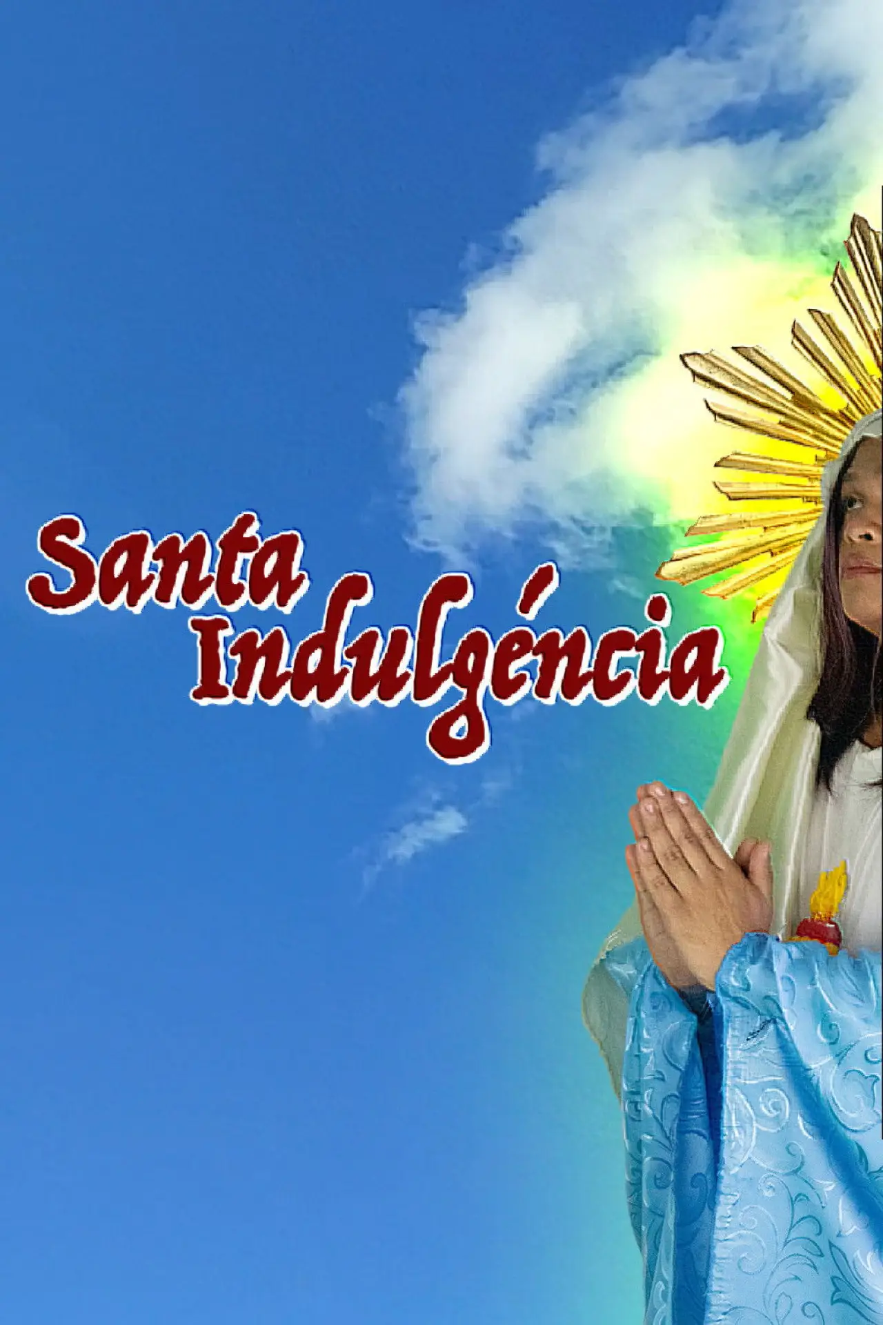 Plakat filmowy "Santa Indulgéncia"