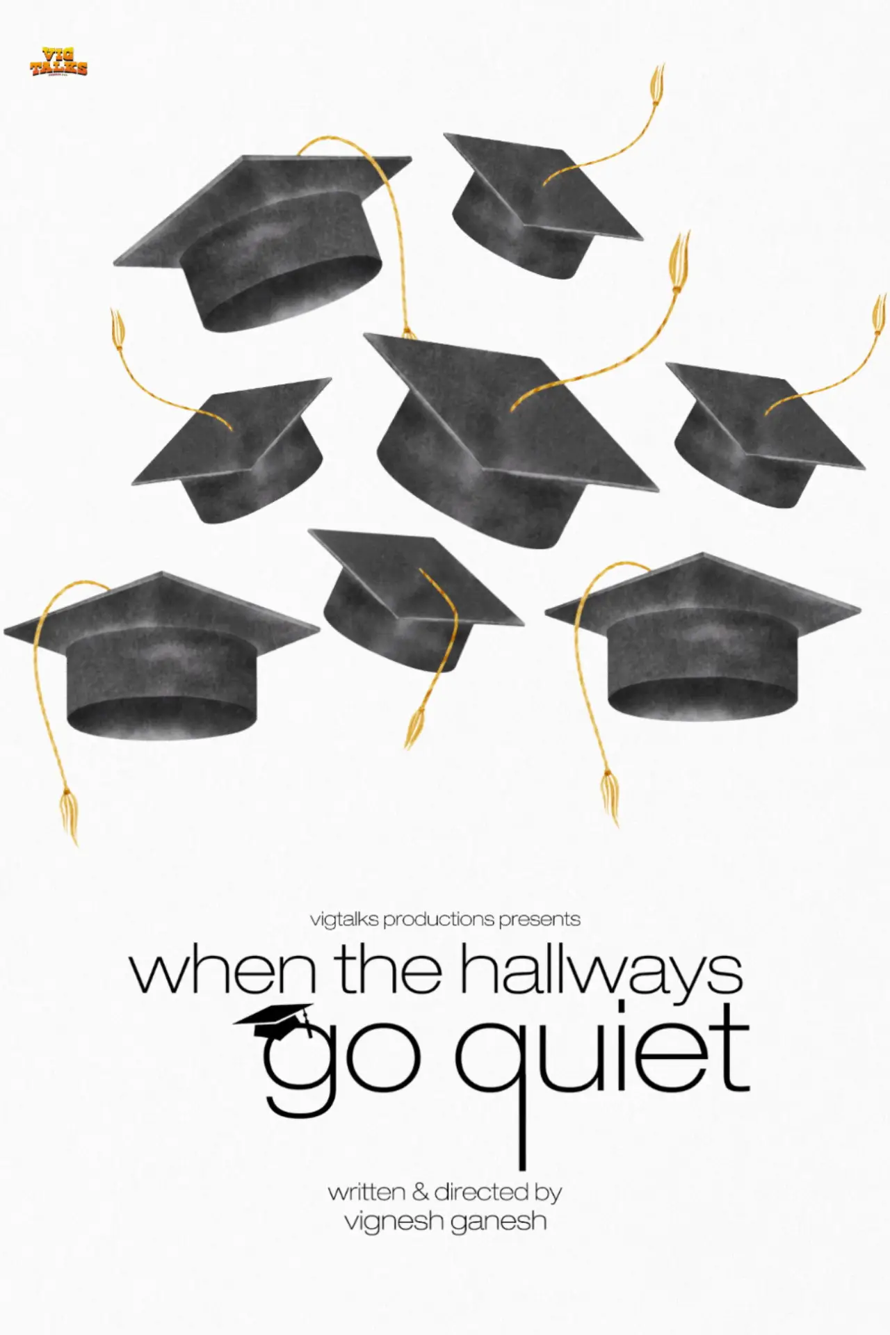 Plakat filmowy "When the Hallways Go Quiet"