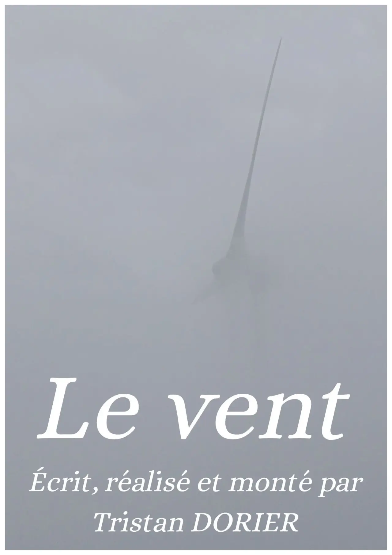 Plakat filmowy "Le vent"