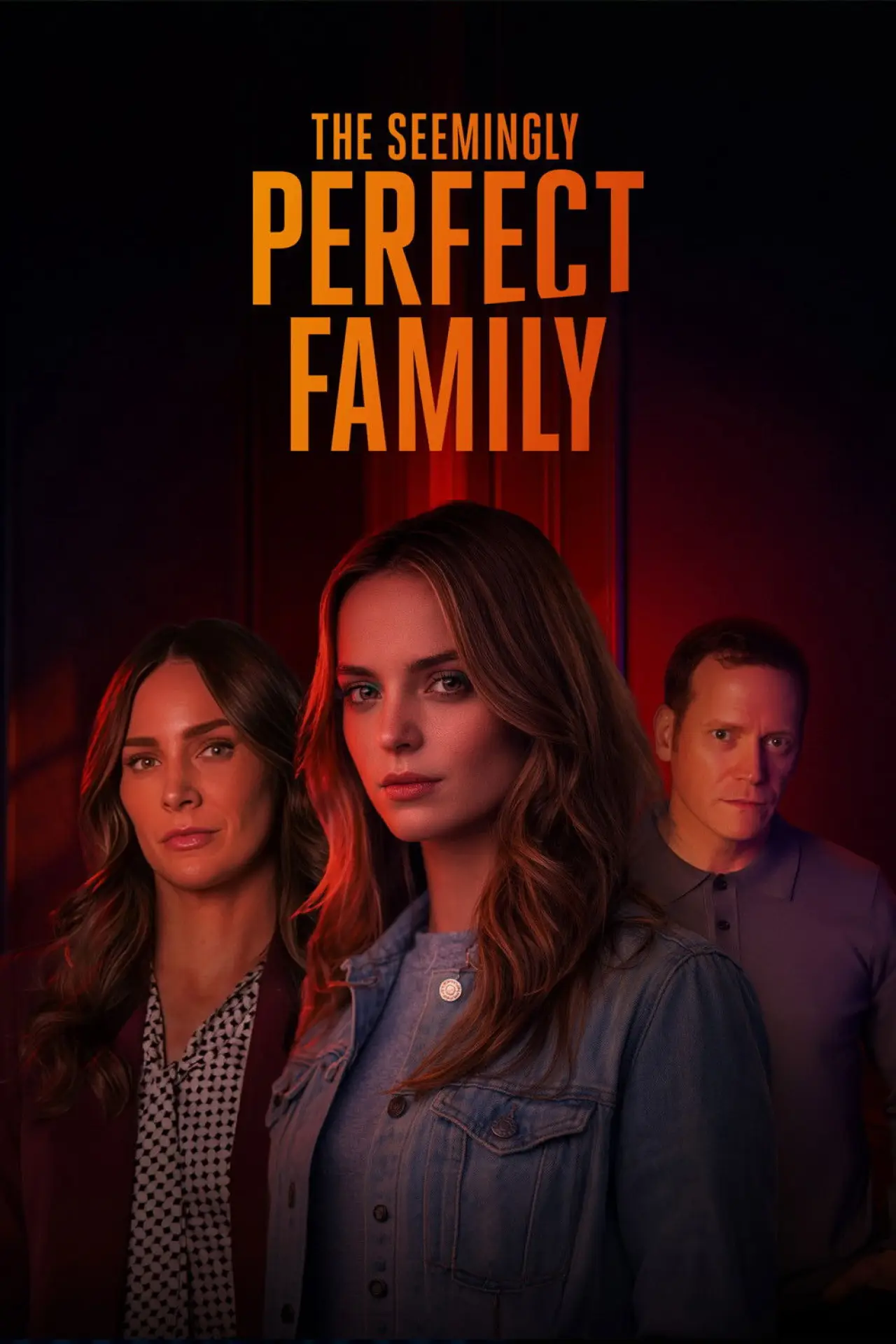 Plakat filmowy "The Seemingly Perfect Family"