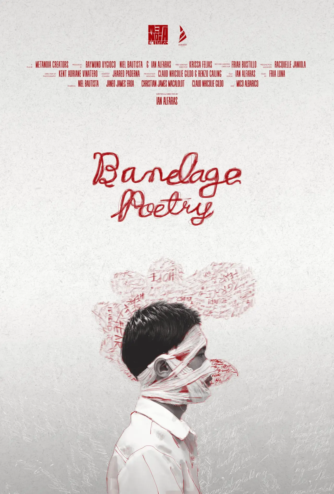 Plakat filmowy "Bandage Poetry"