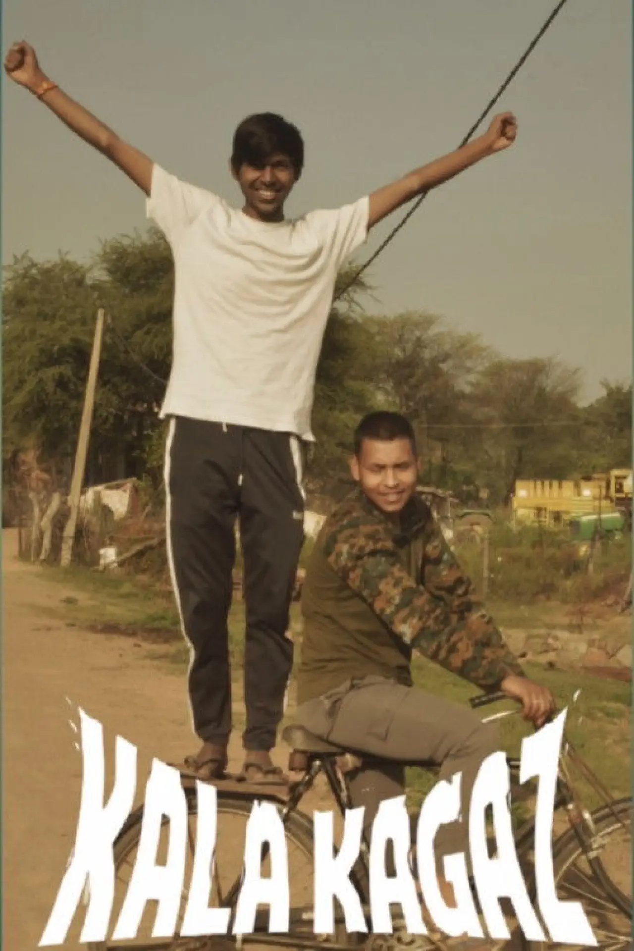 Plakat filmowy "KALA KAGAZ"