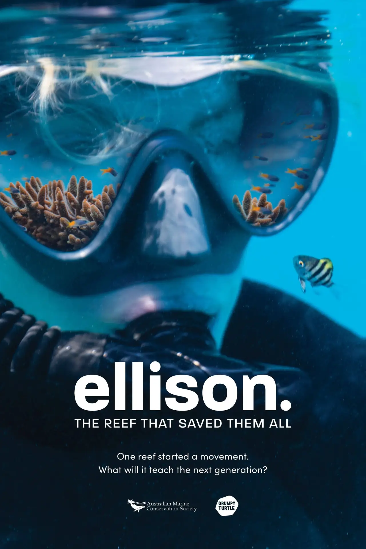 Plakat filmowy "Ellison. The Reef That Saved Them All"