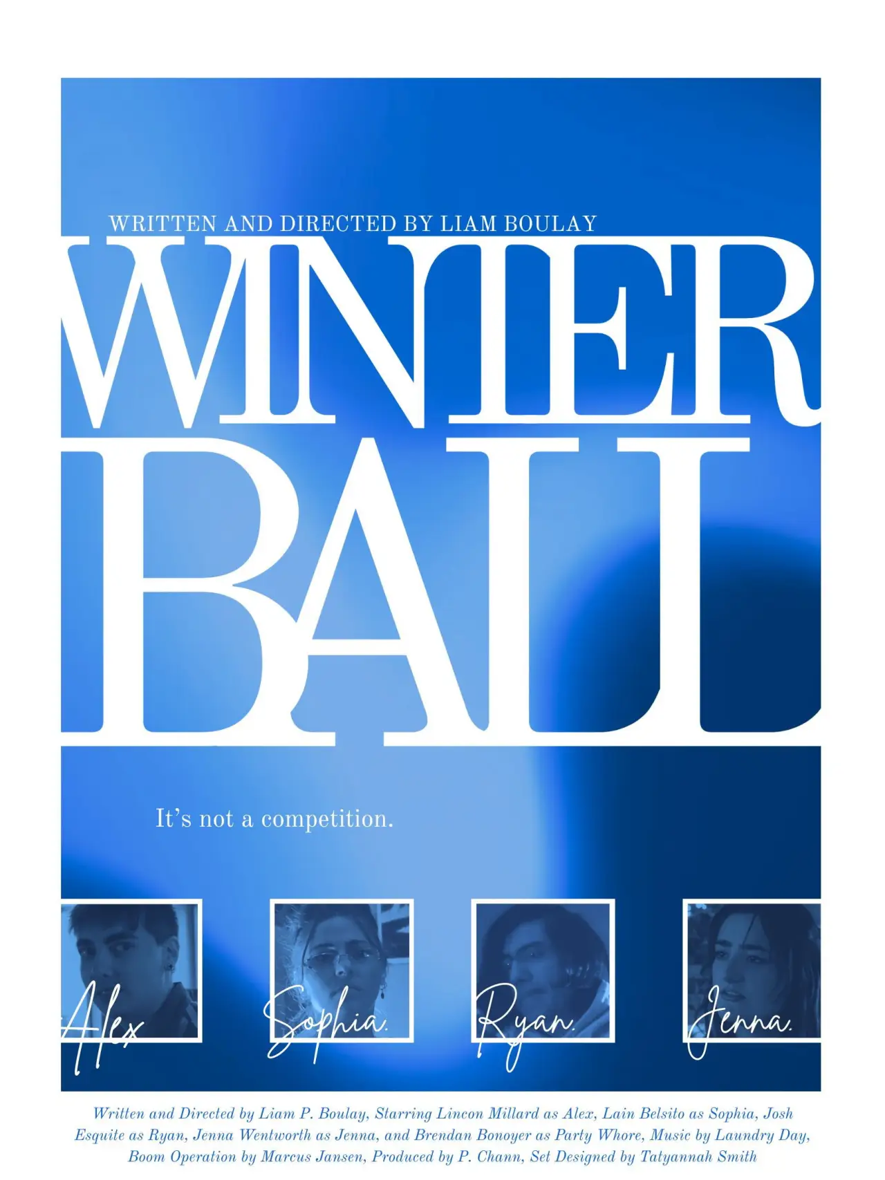 Plakat filmowy "Winter Ball"