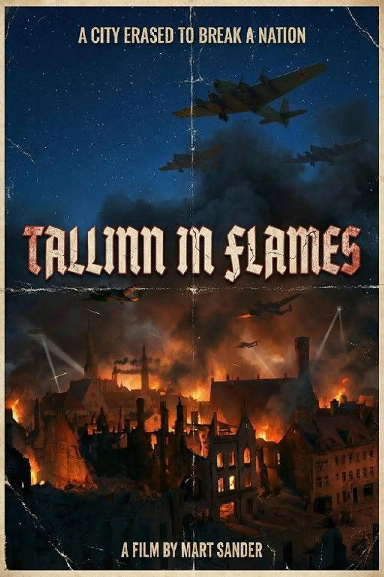 Plakat filmowy "Tallinn leekides"