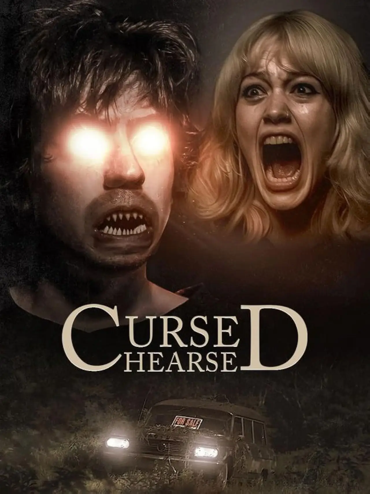 Plakat filmowy "Cursed Hearse"