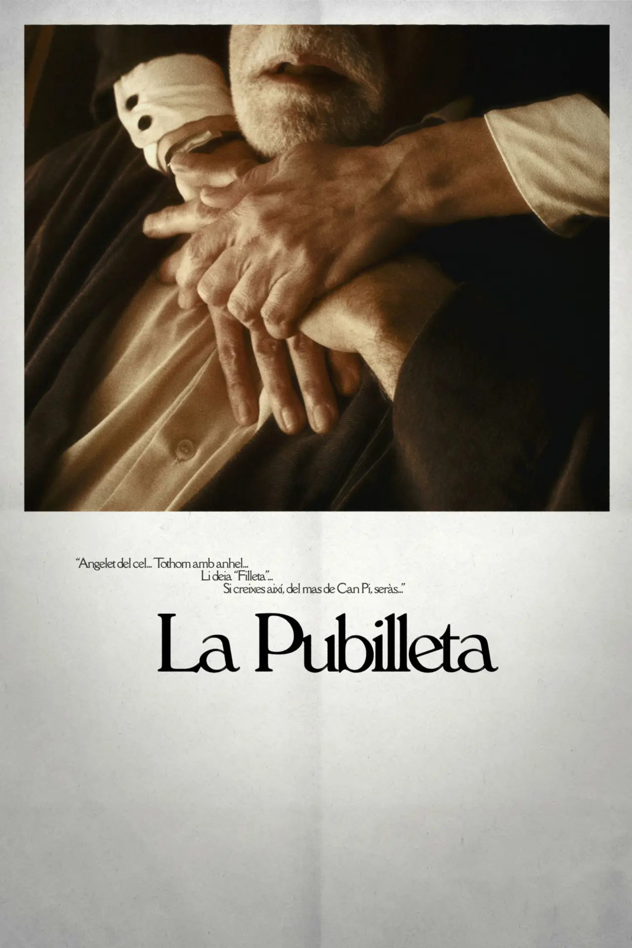 Plakat filmowy "La Pubilleta"