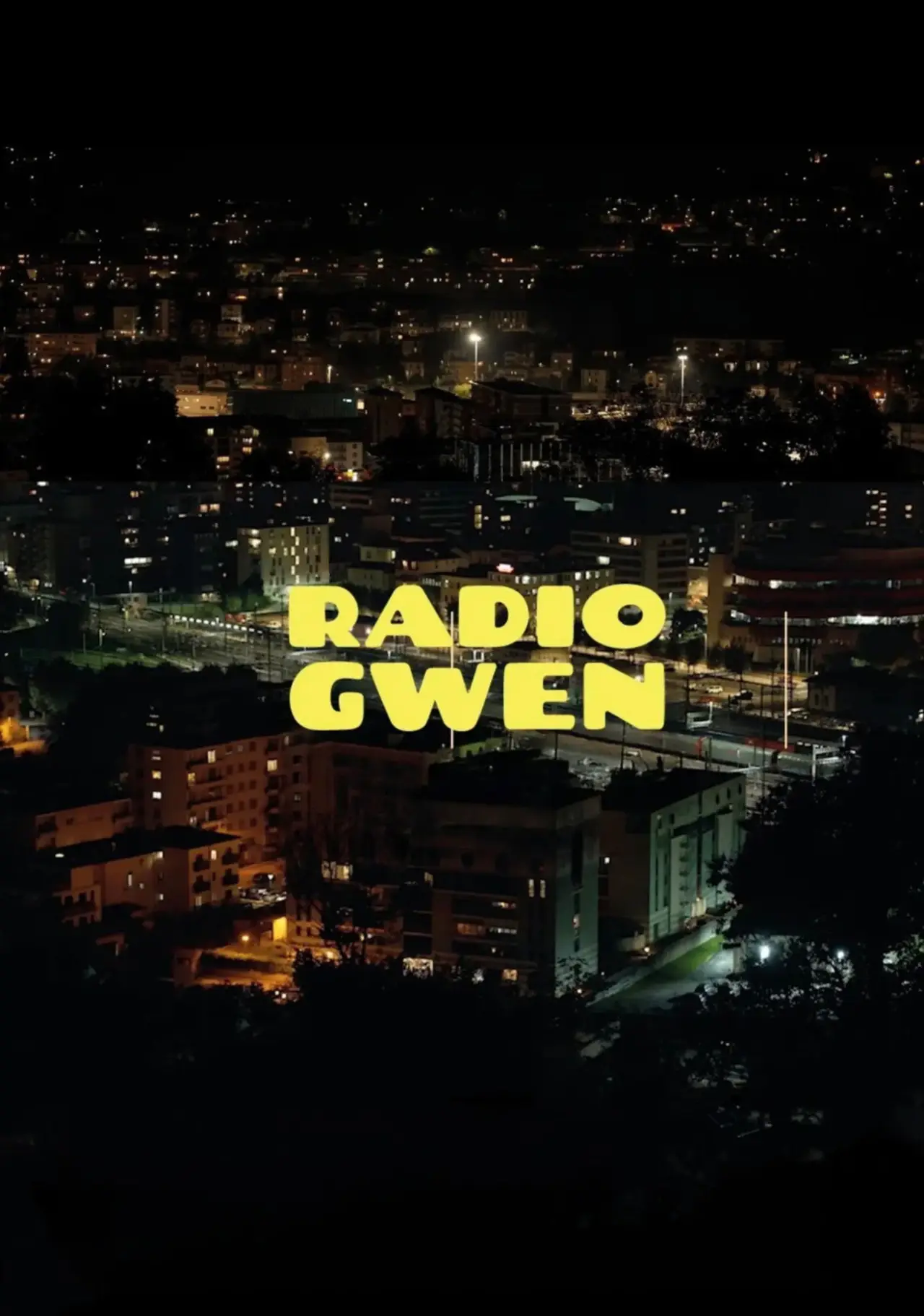 Plakat filmowy "Radio Gwen"