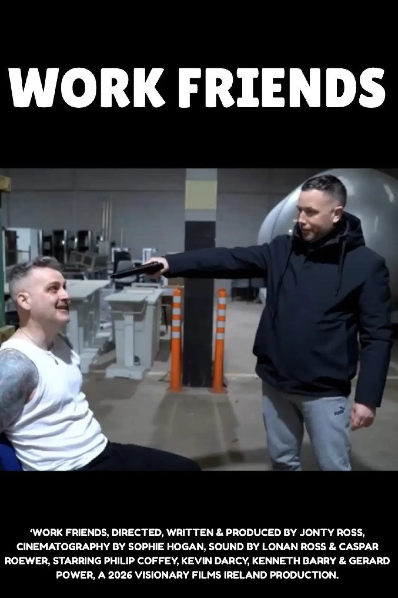 Plakat filmowy "Work Friends"