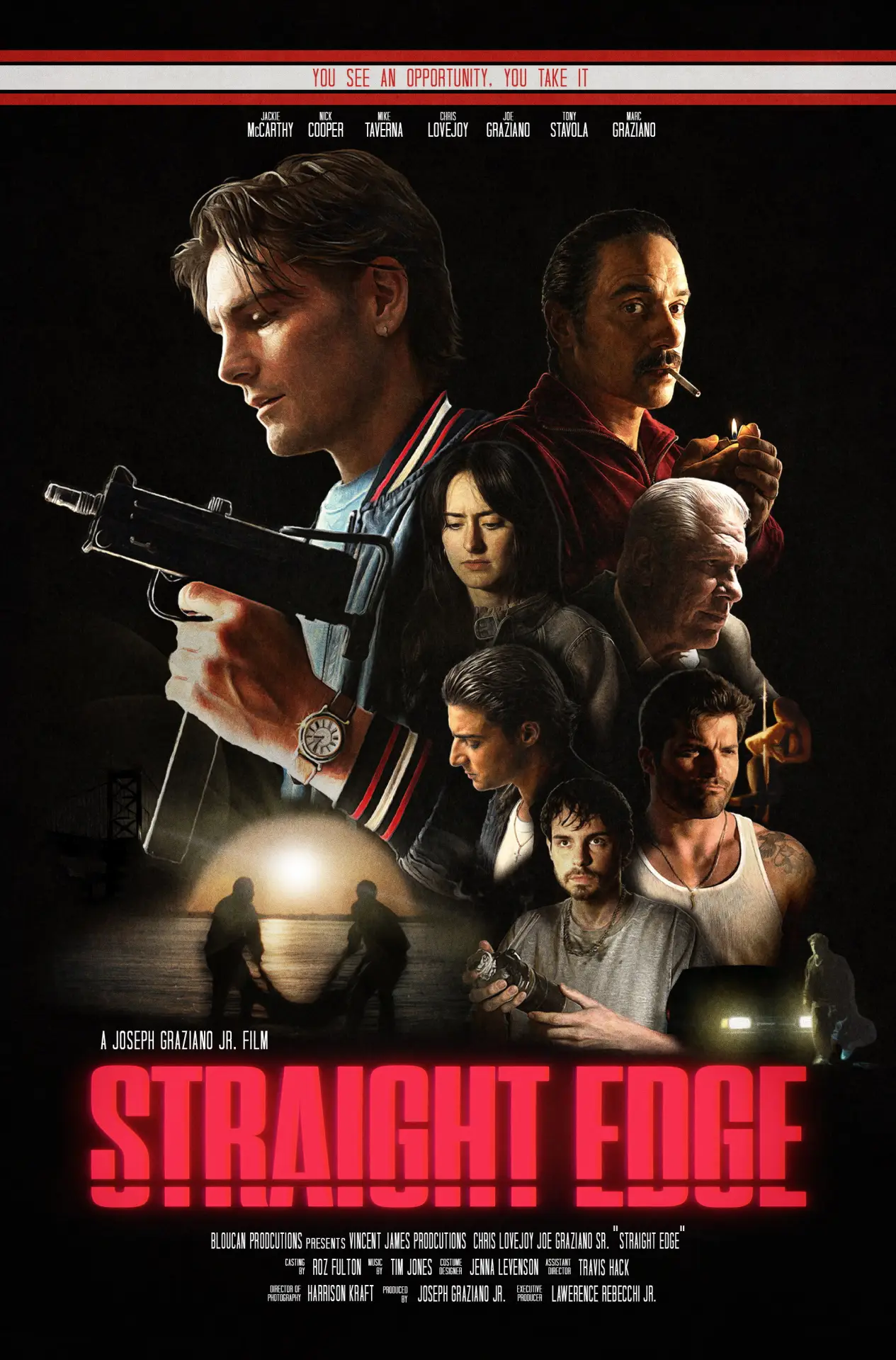 Plakat filmowy "STRAIGHT EDGE"