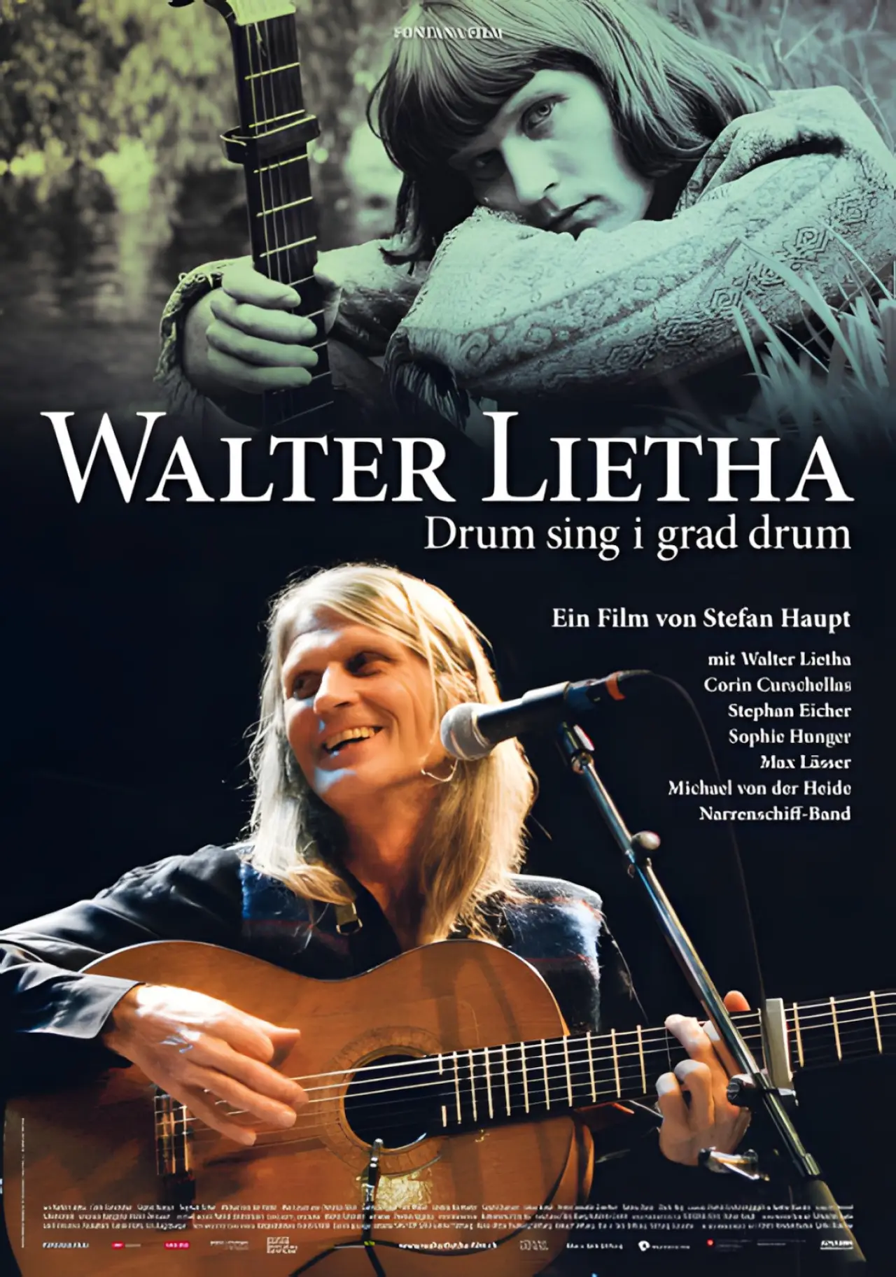 Plakat filmowy "Walter Lietha - Drum sing i grad drum"