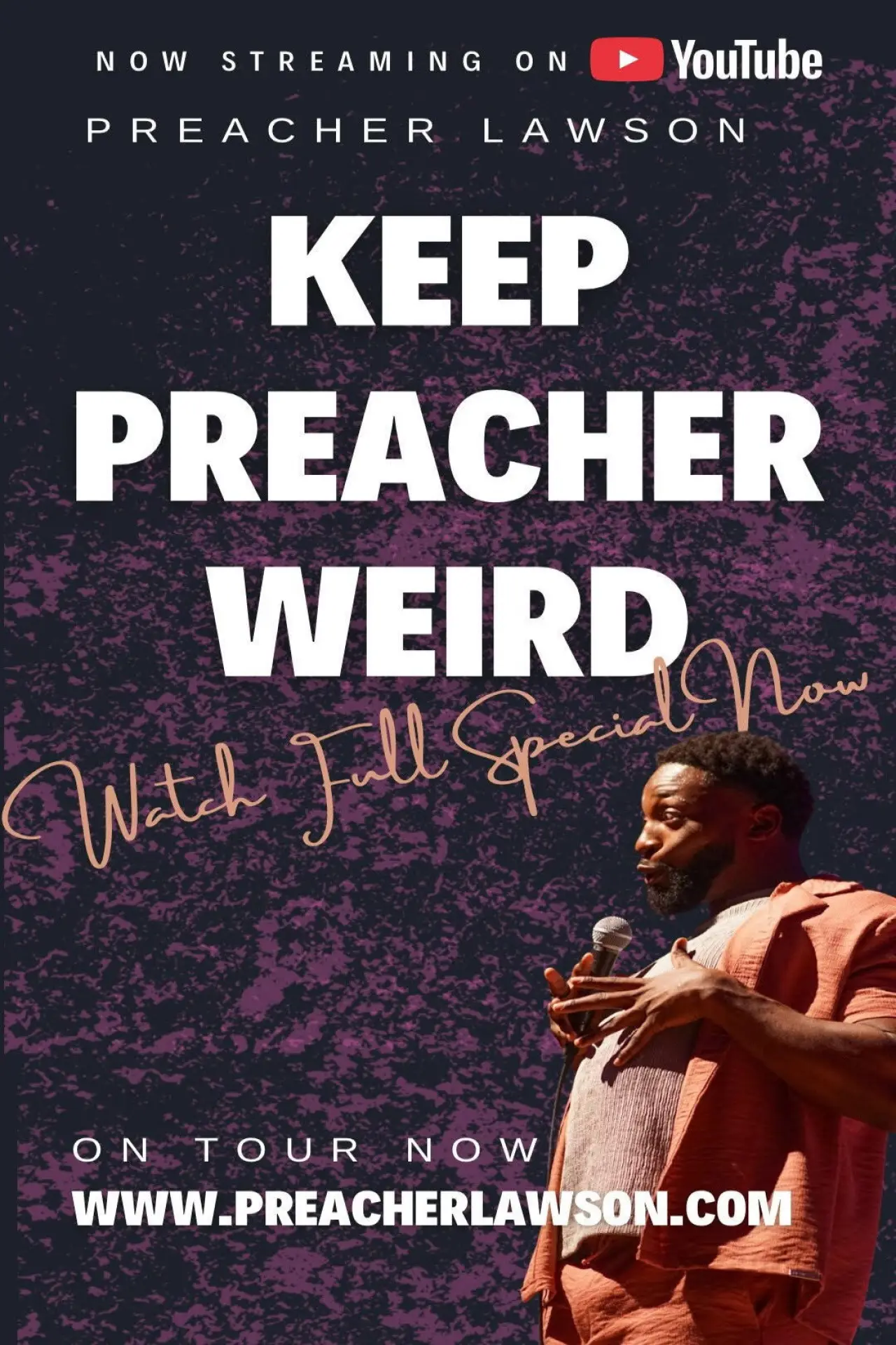 Plakat filmowy "Preacher Lawson: Keep Preacher Weird"