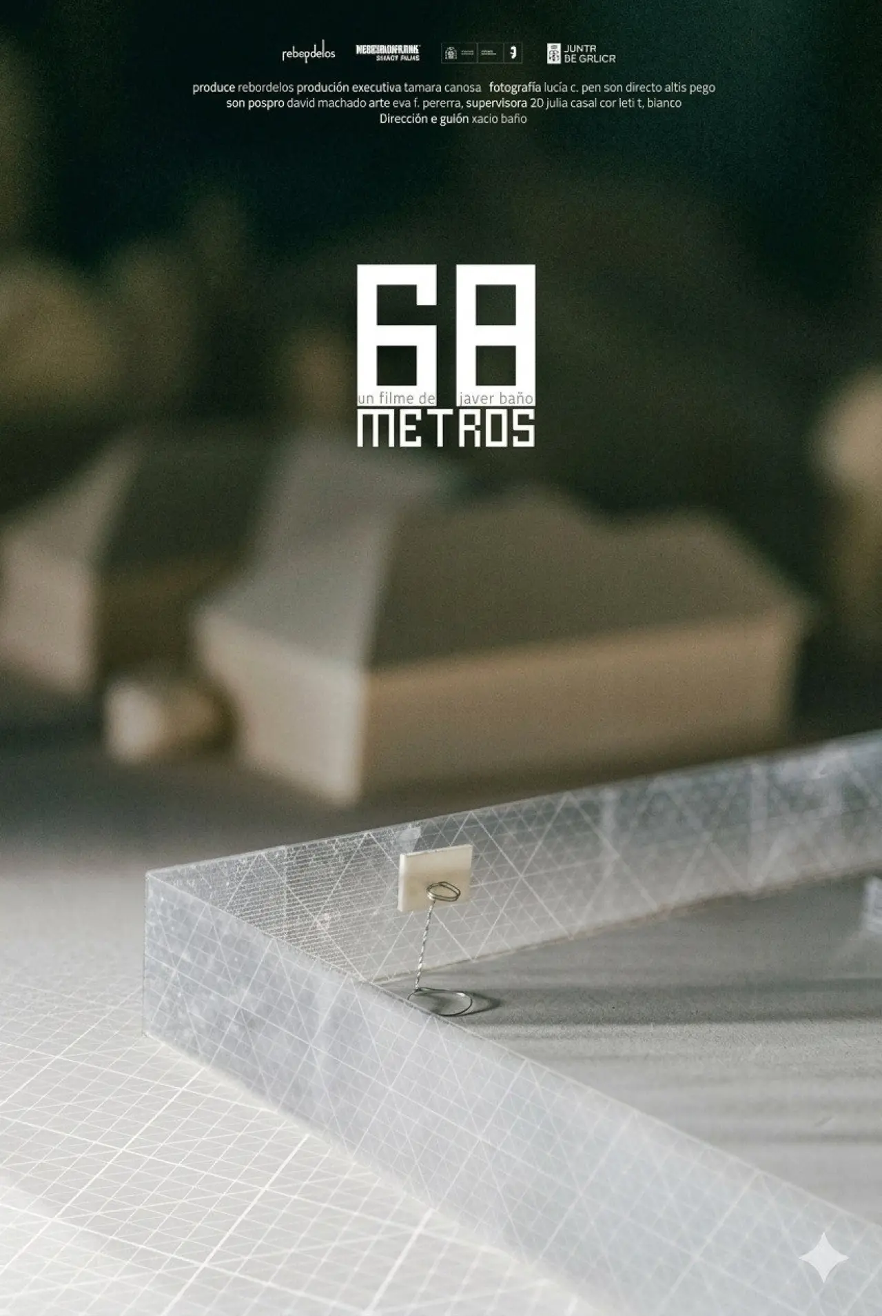 Plakat filmowy "68 Metros"