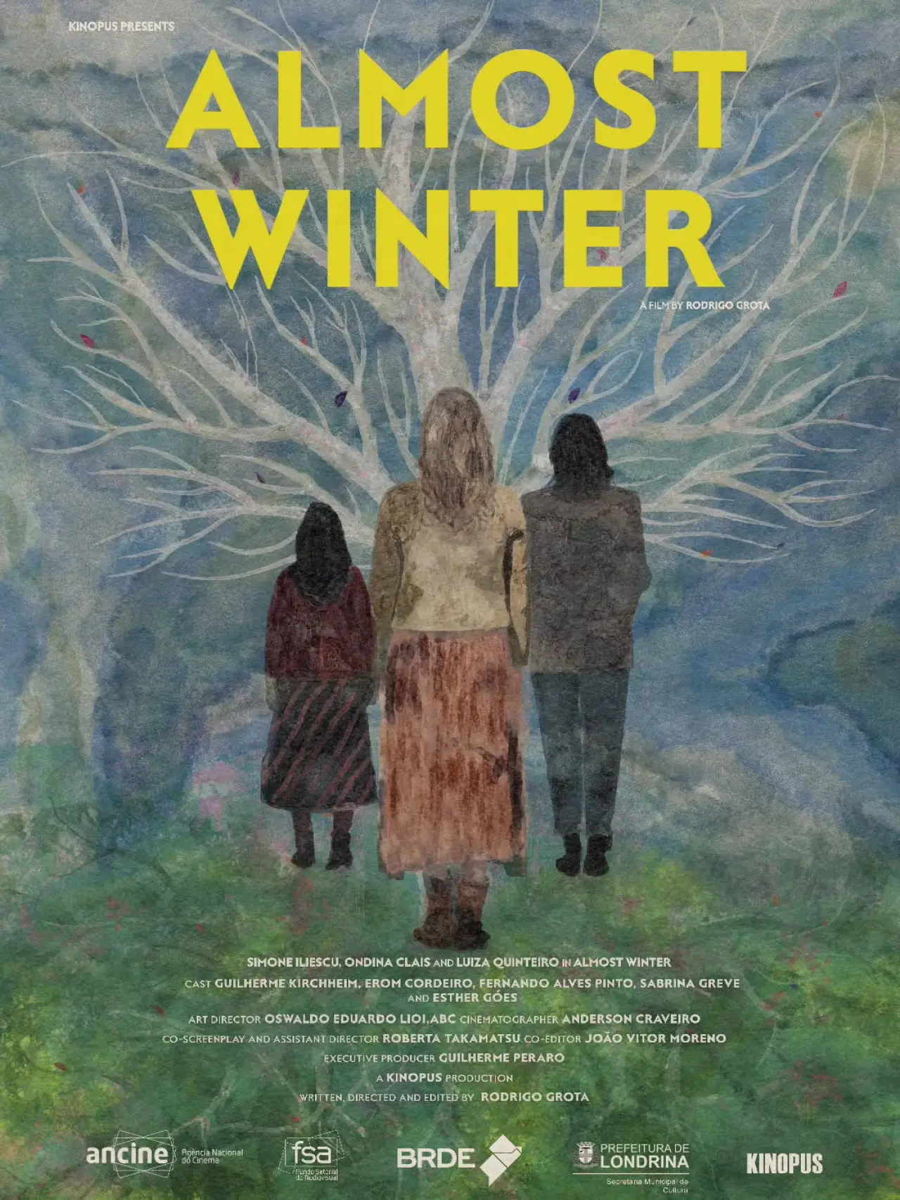 Plakat filmowy "Quase Inverno"