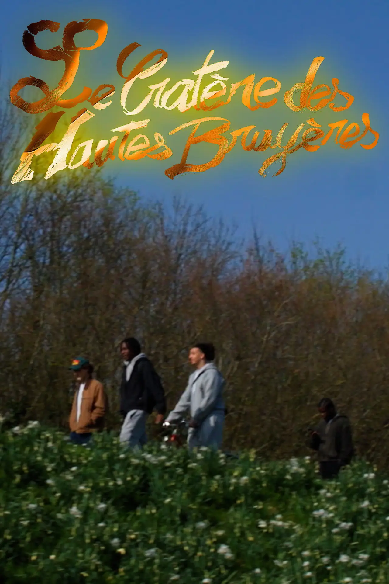 Plakat filmowy "Le cratère des Hautes-Bruyères"