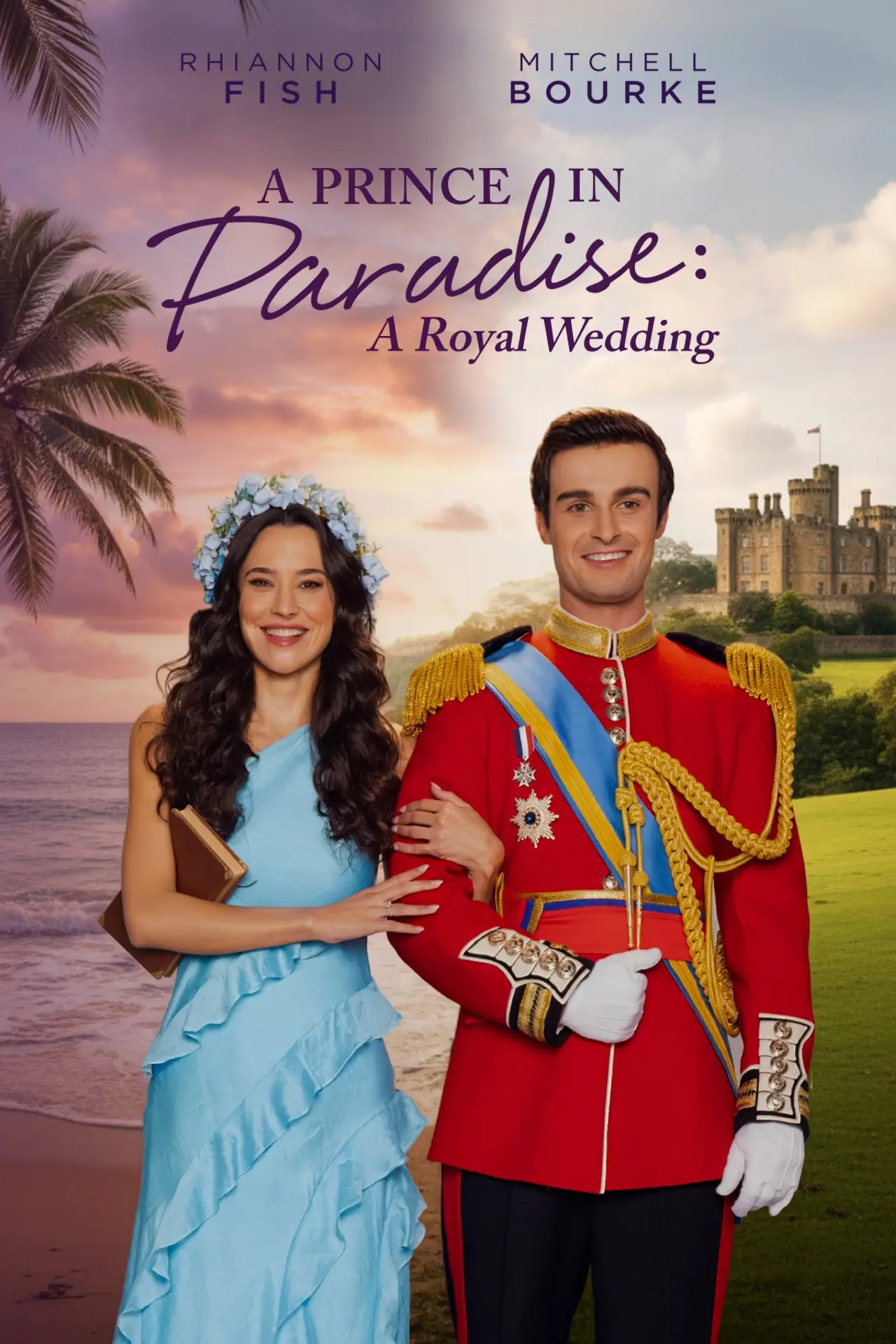 Plakat filmowy "A Prince in Paradise: A Royal Wedding"