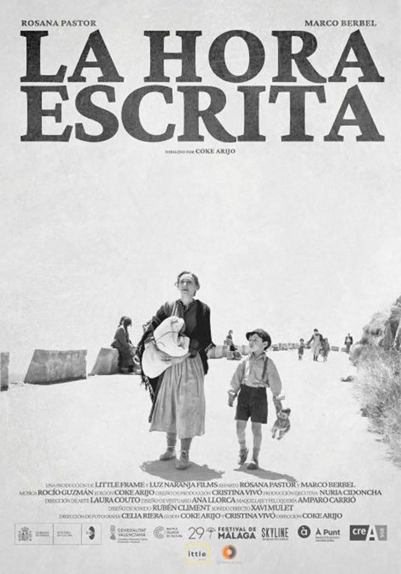 Plakat filmowy "La hora escrita"