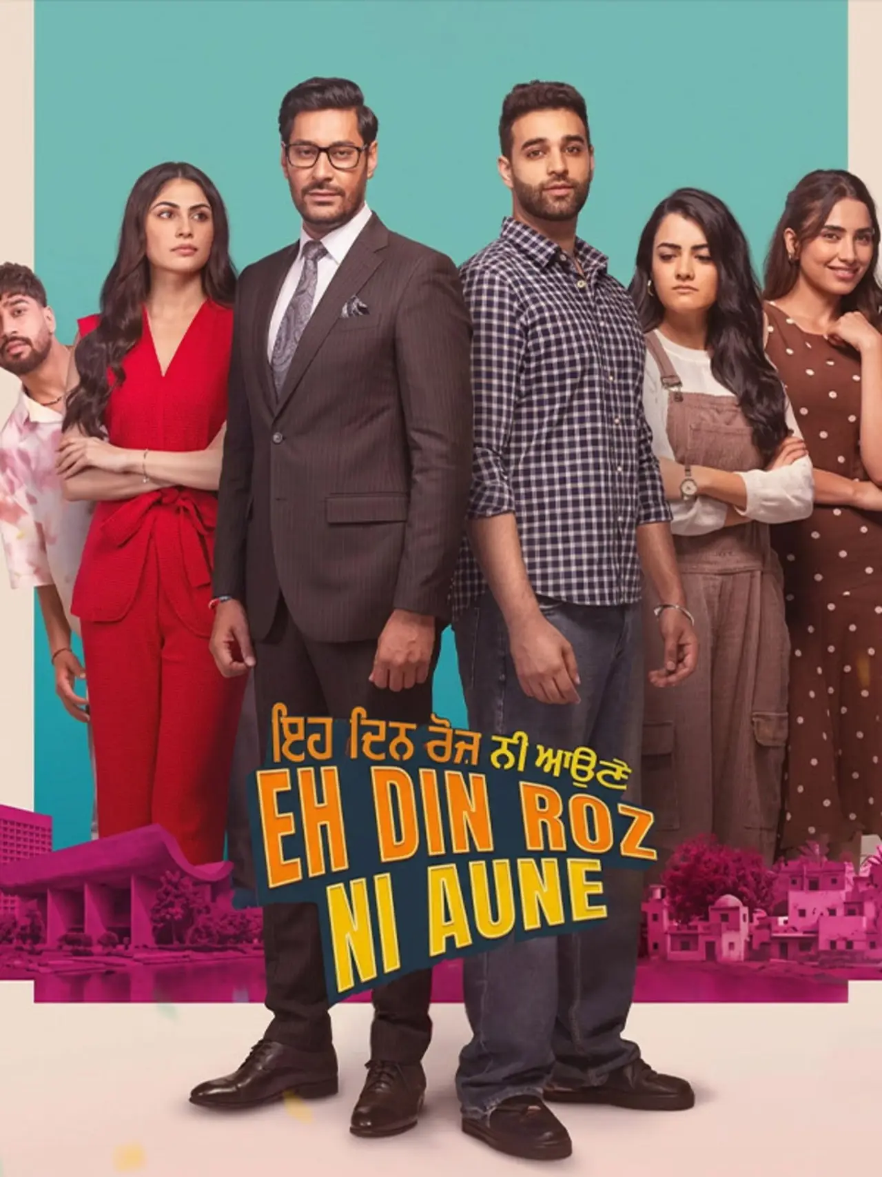 Plakat filmowy "Eh Din Roz Ni Aune"