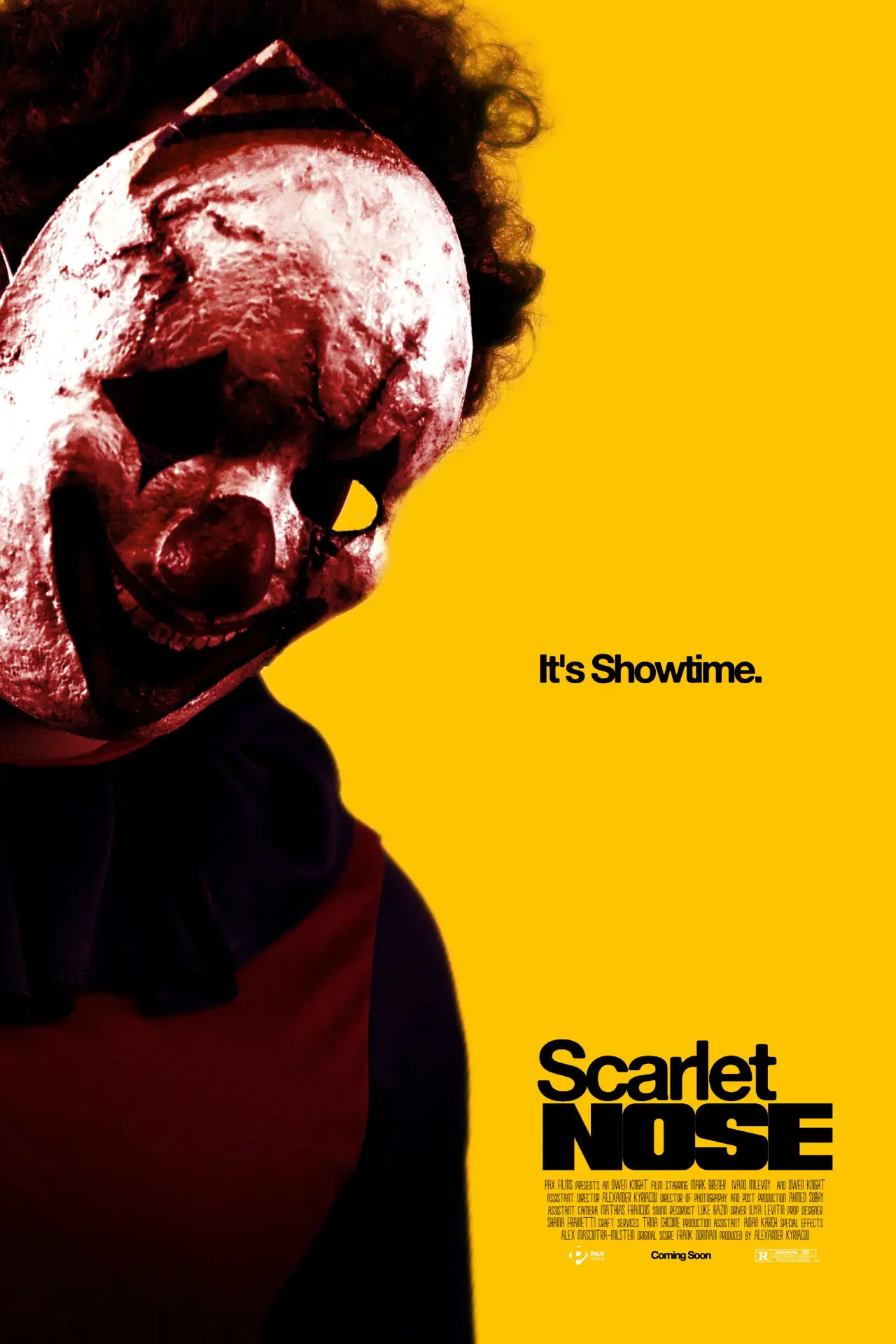 Plakat filmowy "Scarlet Nose"