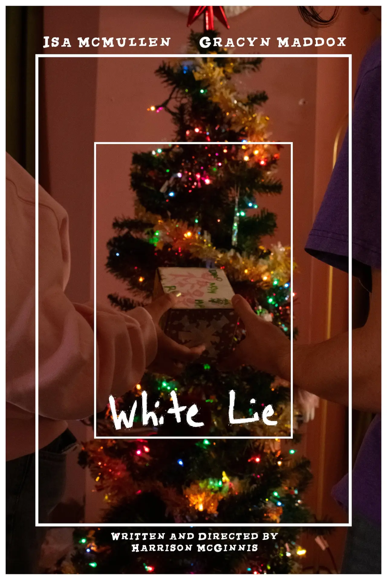 Plakat filmowy "White Lie"