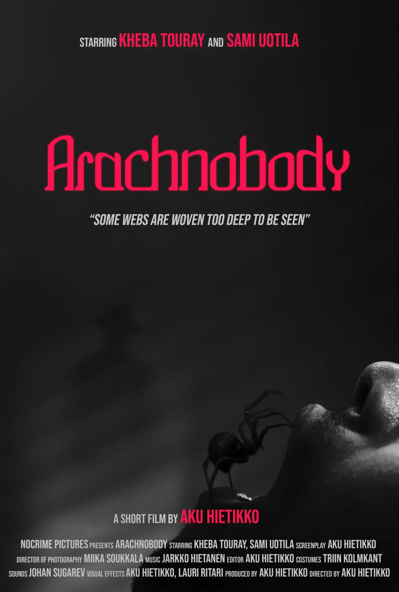 Plakat filmowy "Arachnobody"