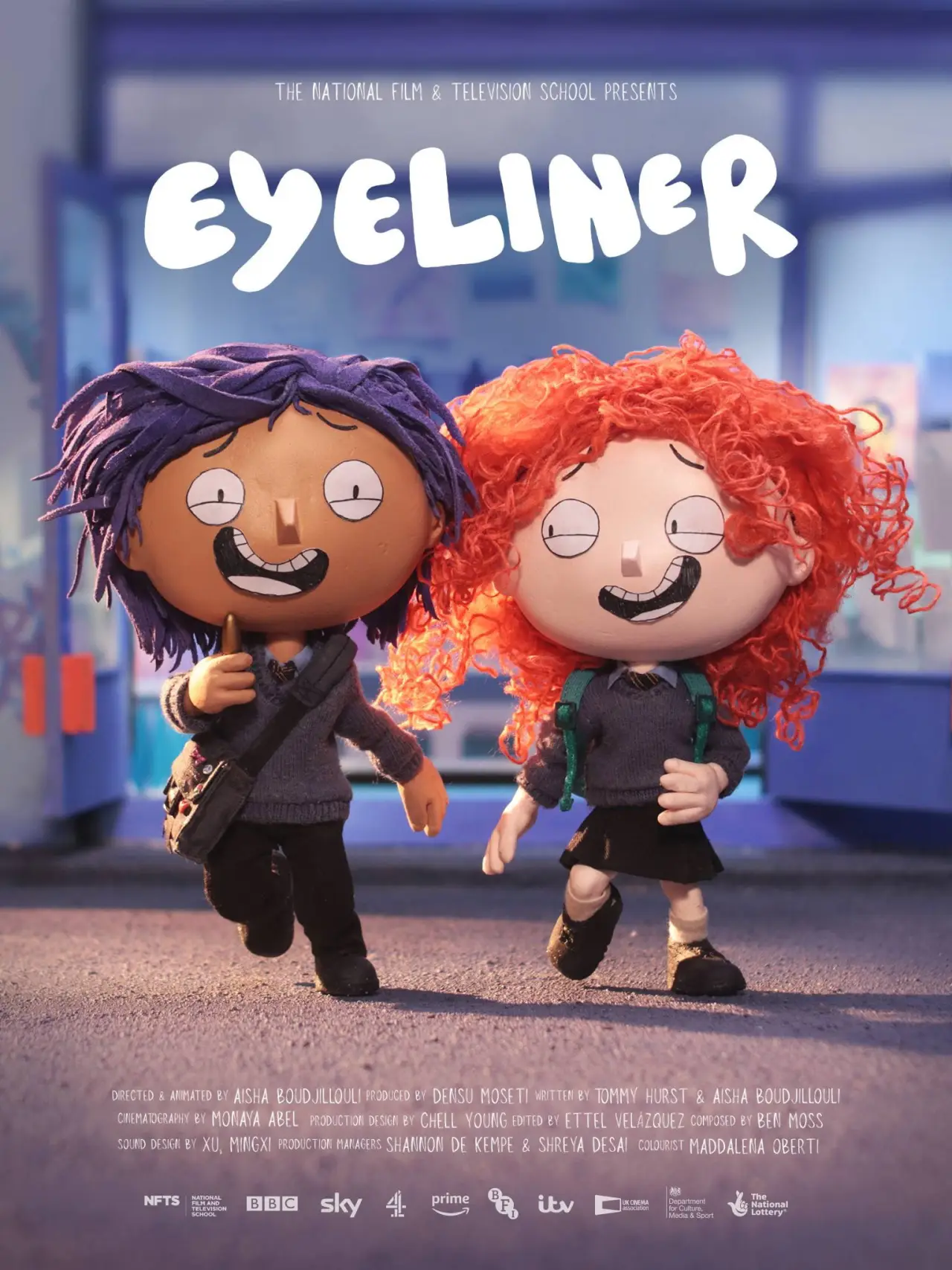 Plakat filmowy "Eyeliner"